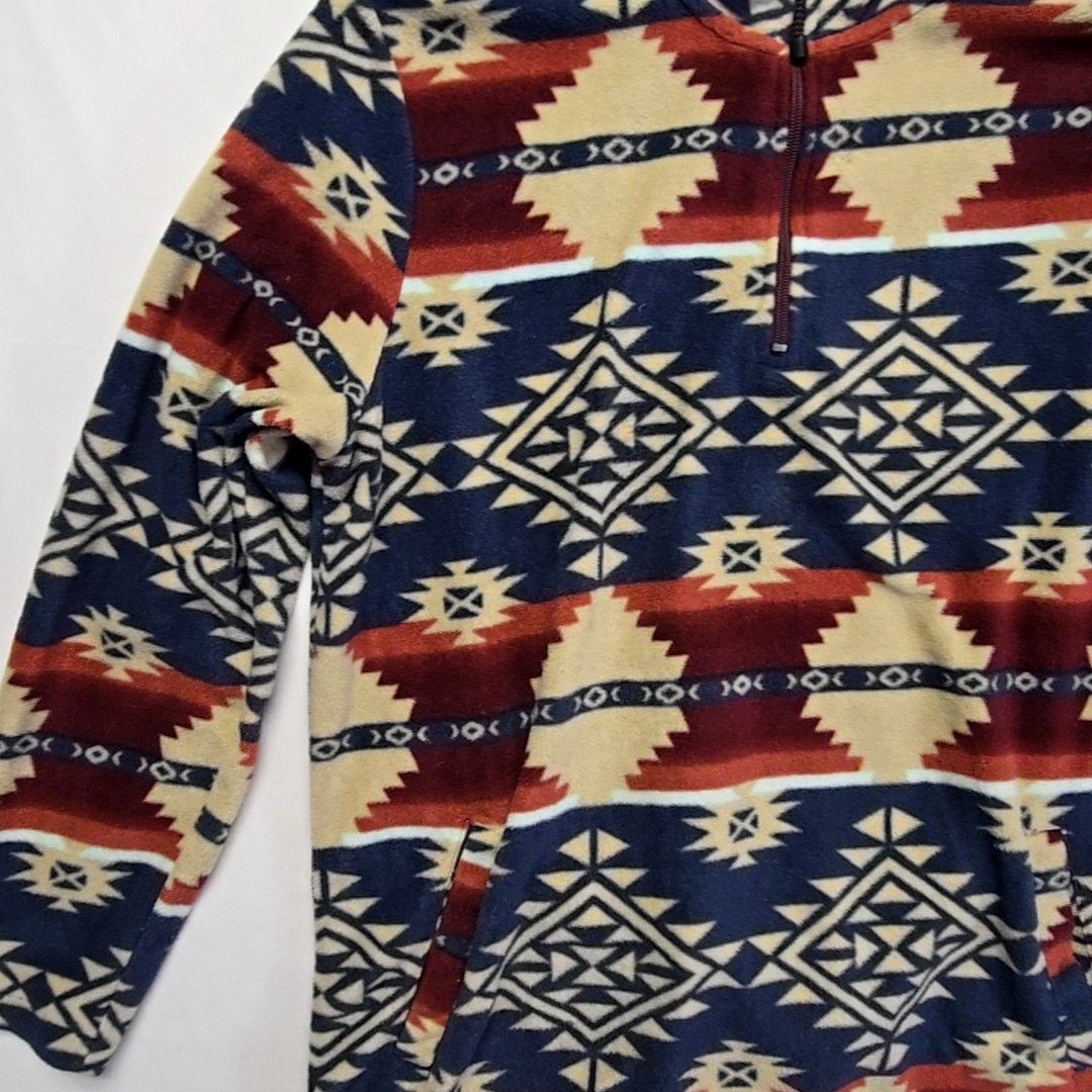 Pacsun Aztec Fleece Pullover Southwestern Multicolor M Sweatshirt Size US M / EU 48-50 / 2 - 4 Thumbnail