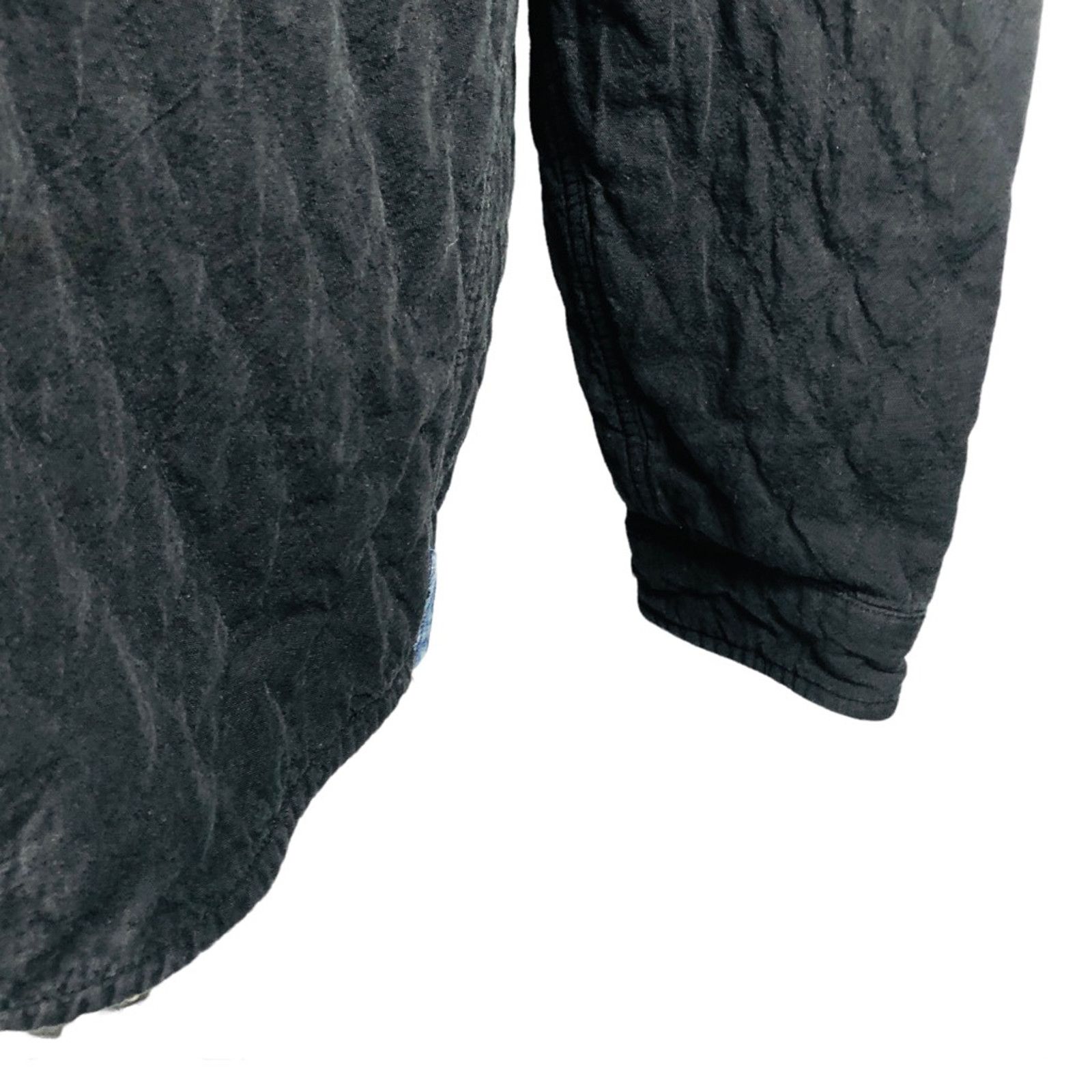 Carbon2Cobalt Carbon 2 Cobalt Quilted Shirt Jacket Black Long Sleeve XL Size US XL / EU 56 / 4 - 4 Thumbnail