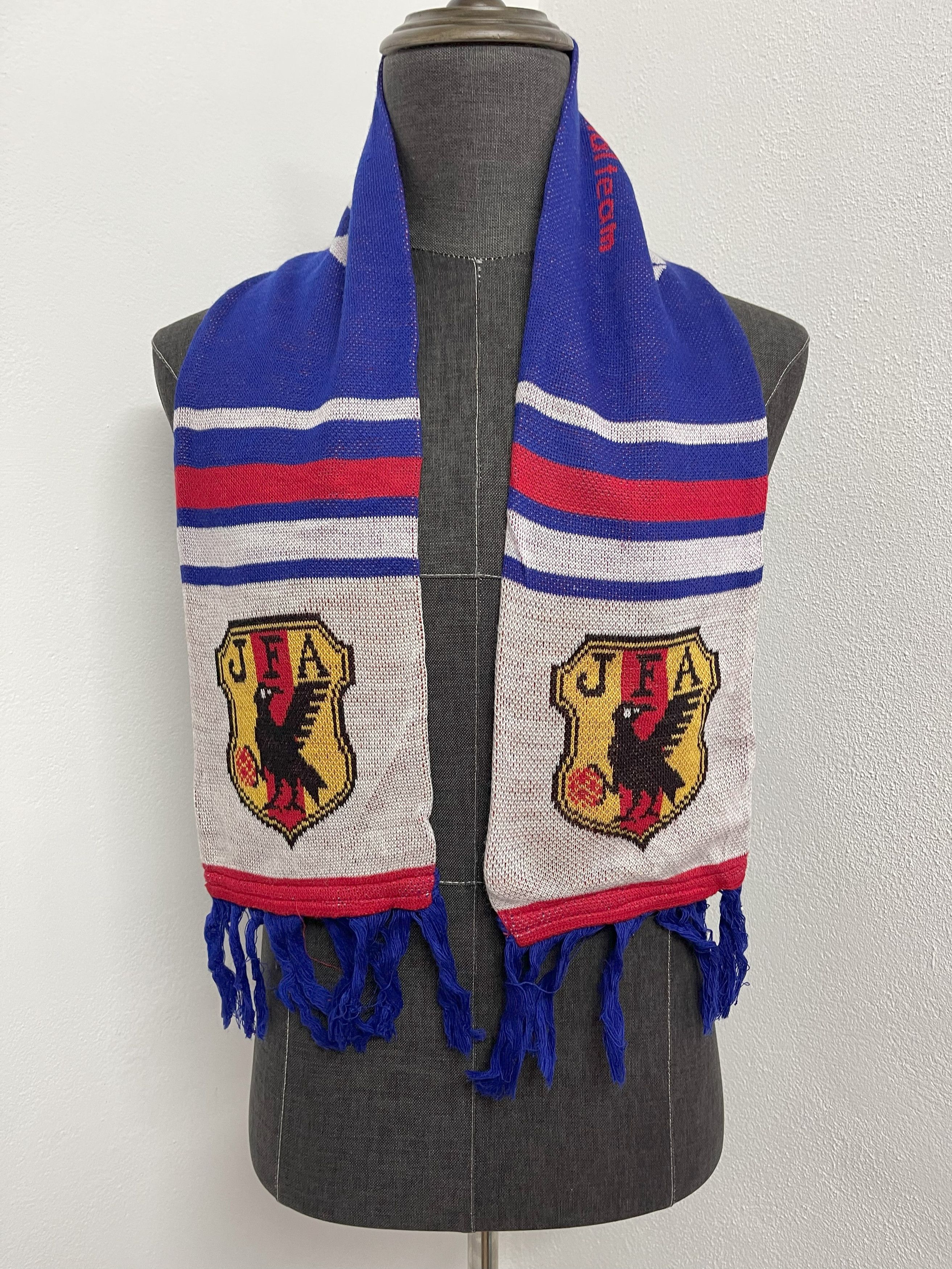 Japanese Brand Vintage Japan JFA Footbal Club Scarf / Muffler - 6065 Size ONE SIZE - 1 Thumbnail
