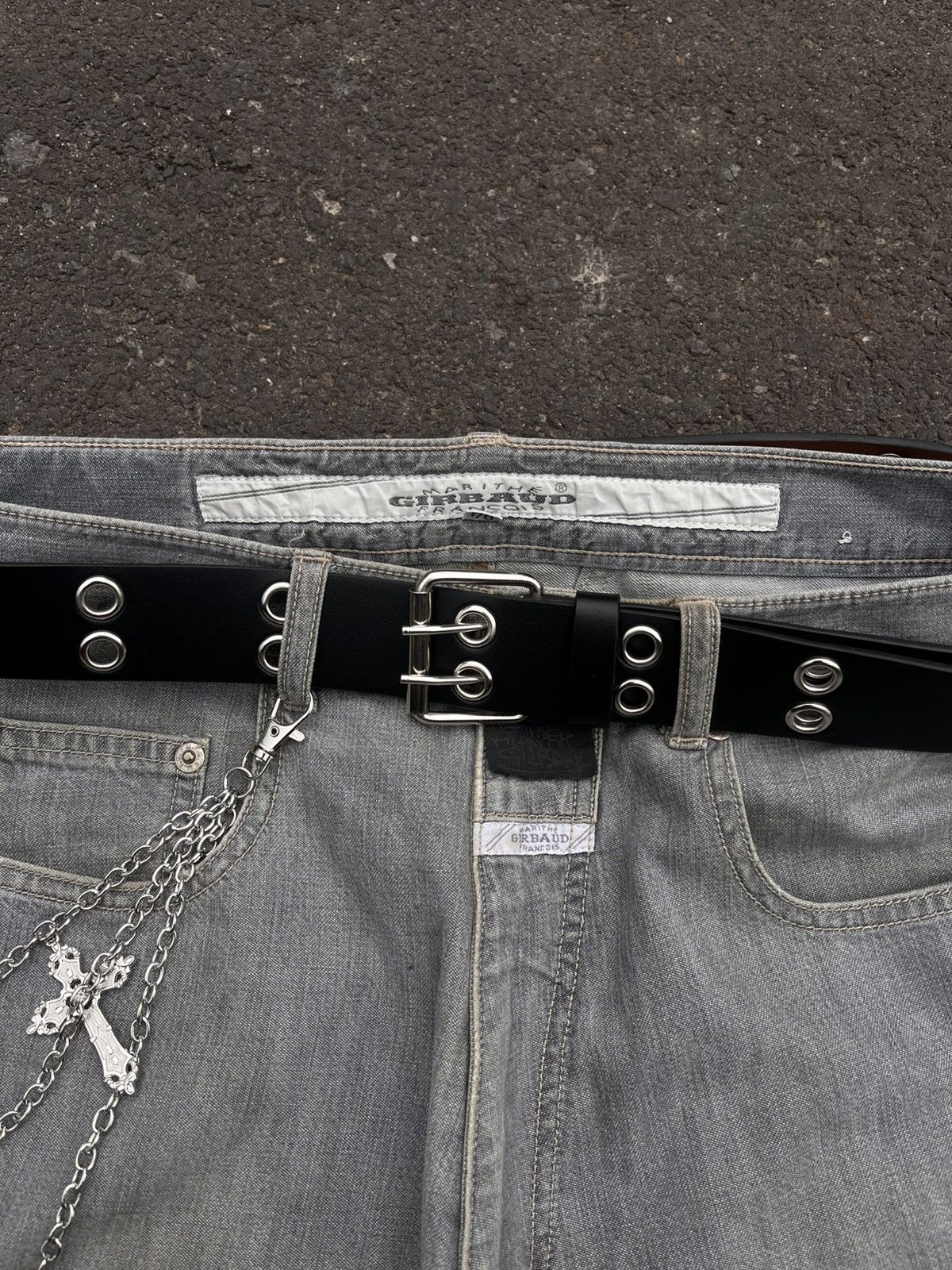 Marithe + Francois Girbaud Washed Marithe Francois Girbaud Pants Size US 28 / EU 44 - 5 Thumbnail
