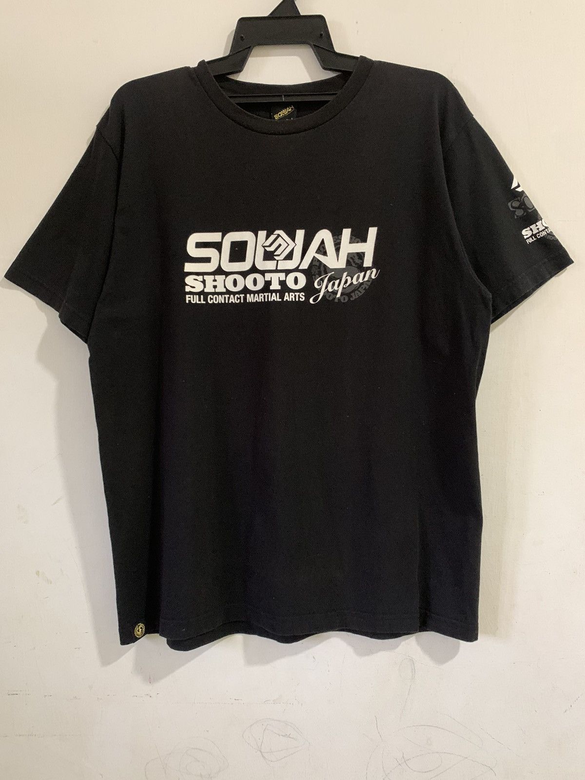 Japanese Brand SOLJAH Japan Martial Art NICE DESIGN T-shirt Size US L / EU 52-54 / 3 - 3 Thumbnail