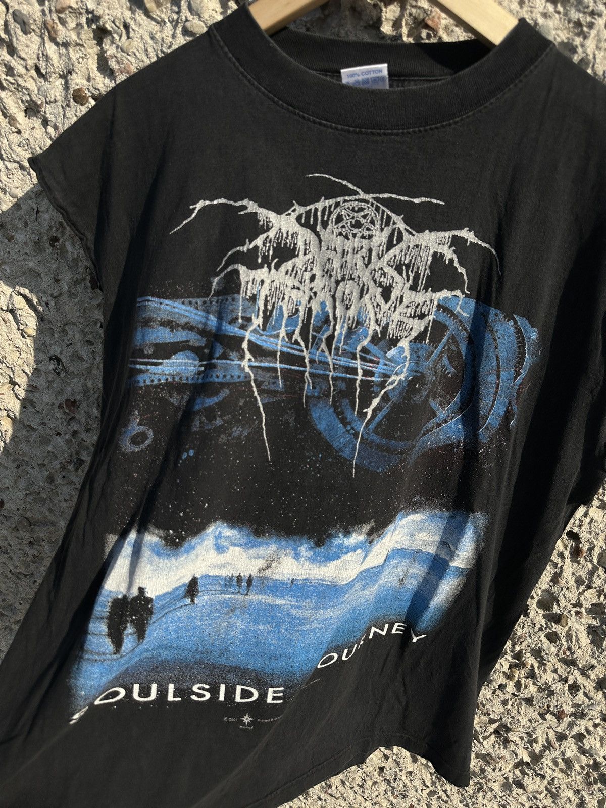 Band Tees Dark Throne 2000s 2001 Soulside Journey tee t-shirt Size US XL / EU 56 / 4 - 3 Thumbnail