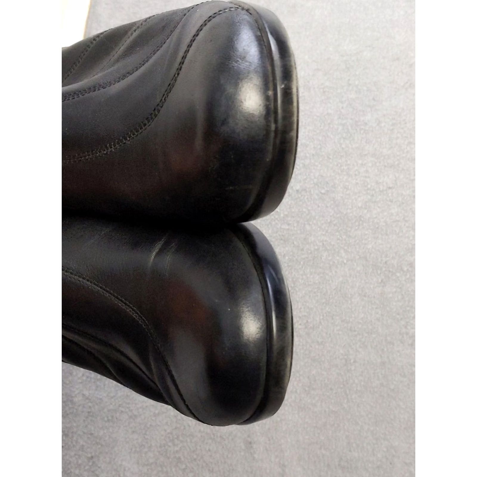 Dansko Dansko Women's Size 40 Black Leather Block Heel Slip-On Dress Comfort Work Shoes Size M / US 6-8 / IT 42-44 - 7 Thumbnail