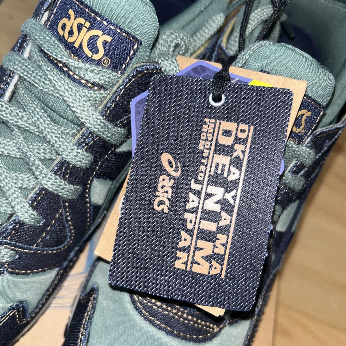 Asics Gel Lyte 5 Modern Patchwork Pack - Ivy-1201A823-400 Size 7.5 Size US 7.5 / EU 40-41 - 5 Thumbnail