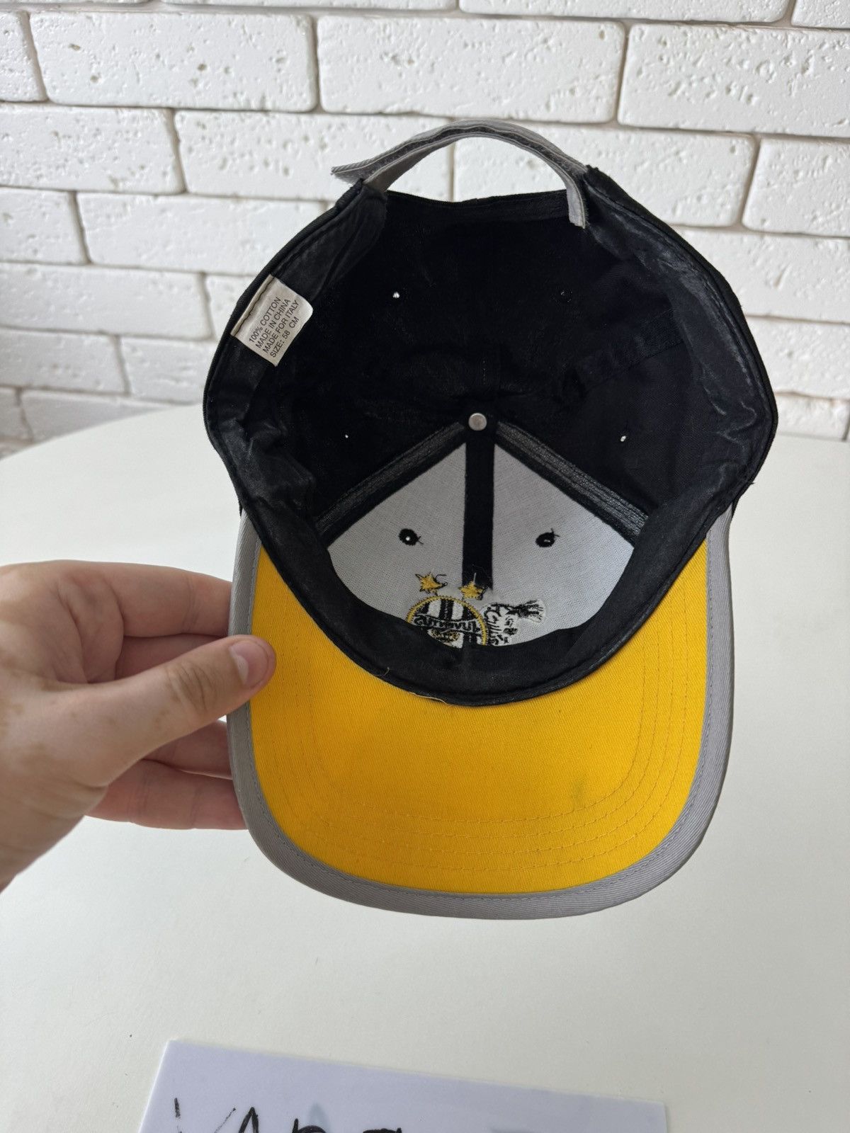 Vintage Juventus vintage cap hat Size ONE SIZE - 4 Thumbnail