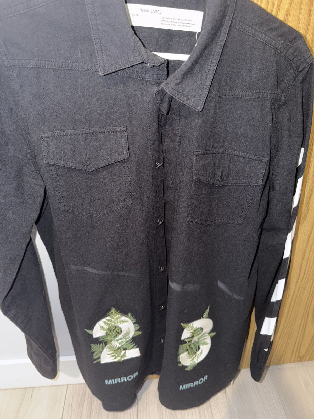 Off-White Offwhite Main label shirt Size US M / EU 48-50 / 2 - 3 Thumbnail