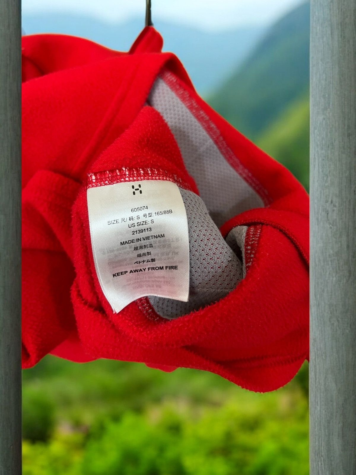 Haglofs Haglofs red fleece jacket size S Size S / US 4 / IT 40 - 5 Thumbnail