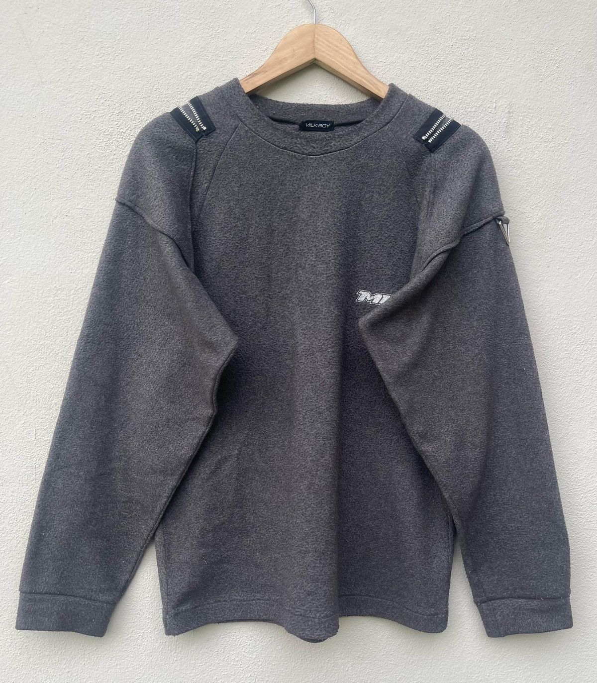If Six Was Nine × Japanese Brand × Le Grande Bleu (L.G.B.) Milkboy Punk Bondage Style Sweatshirt Size US M / EU 48-50 / 2 - 10 Thumbnail