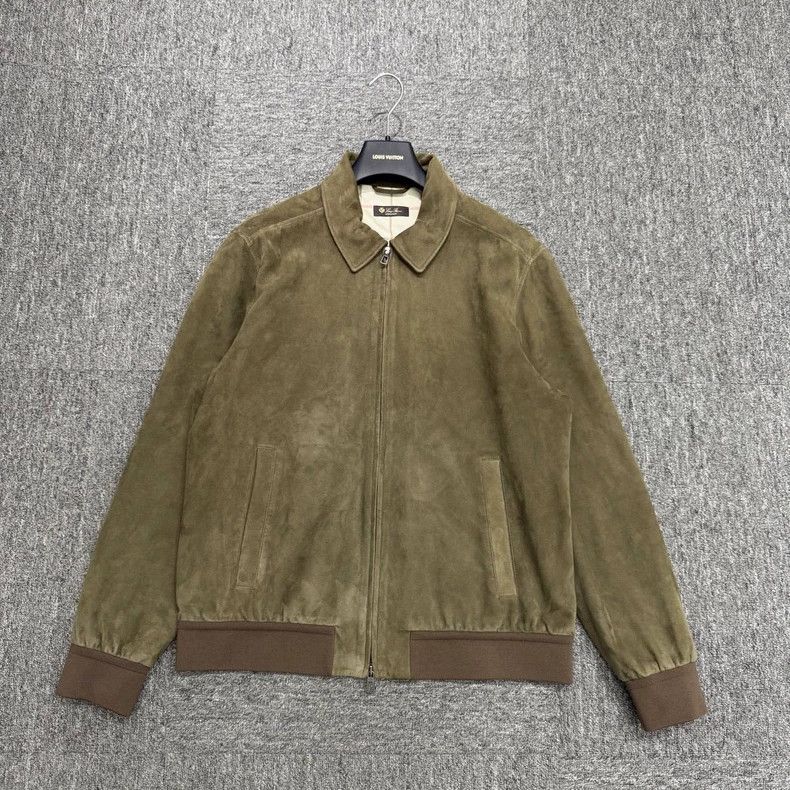 Loro Piana Loro Piana Suede Leather Jacket Size US XL / EU 56 / 4 - 1 Thumbnail