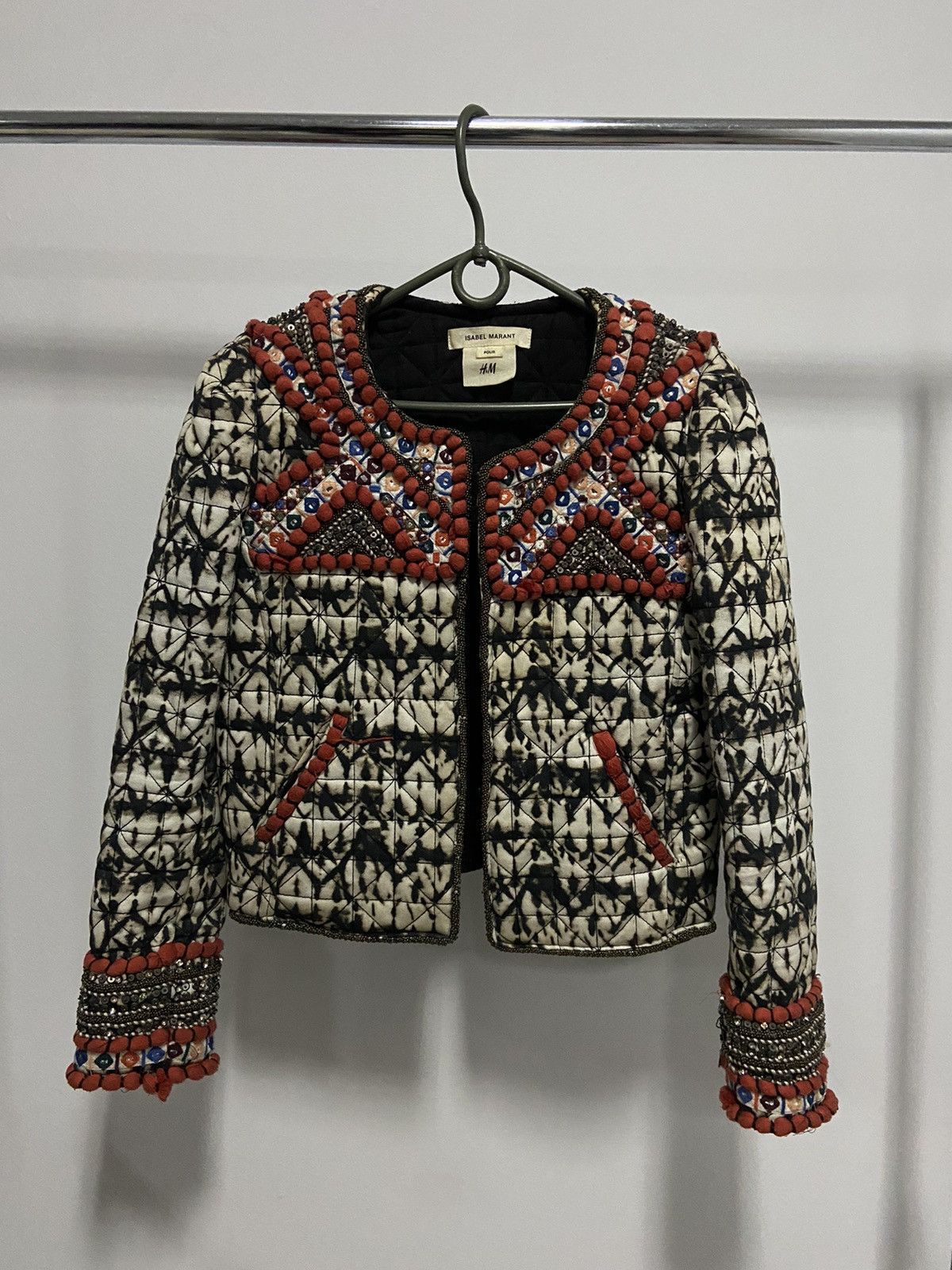 H&M × Isabel Marant × Vintage Isabel Marant x H&M jacket Etoile 2013 Beaded Boho vintage Size S / US 4 / IT 40 - 1 Thumbnail