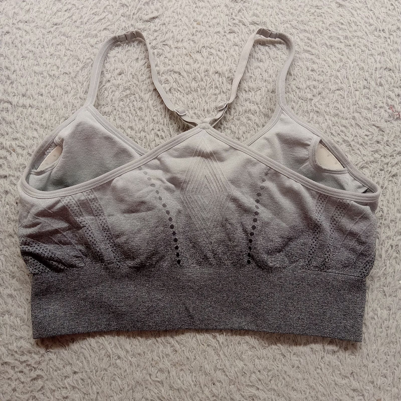 & Other Stories Pro-Fit Activewear Top M Womens Gray Hombre Athletic Workout Size M / US 6-8 / IT 42-44 - 2 Thumbnail