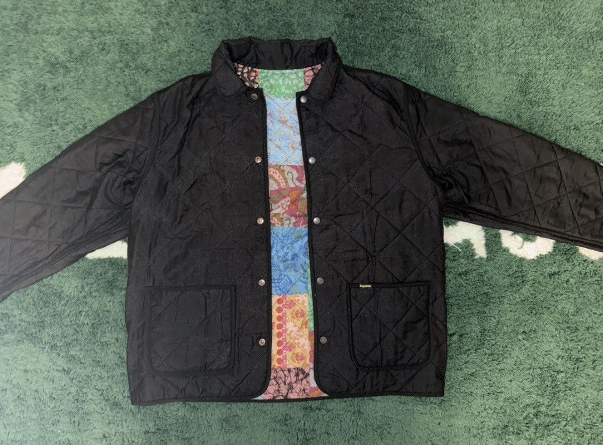 Supreme Supreme Reversible Patchwork Quilted Jacket Size US XL / EU 56 / 4 - 9 Thumbnail