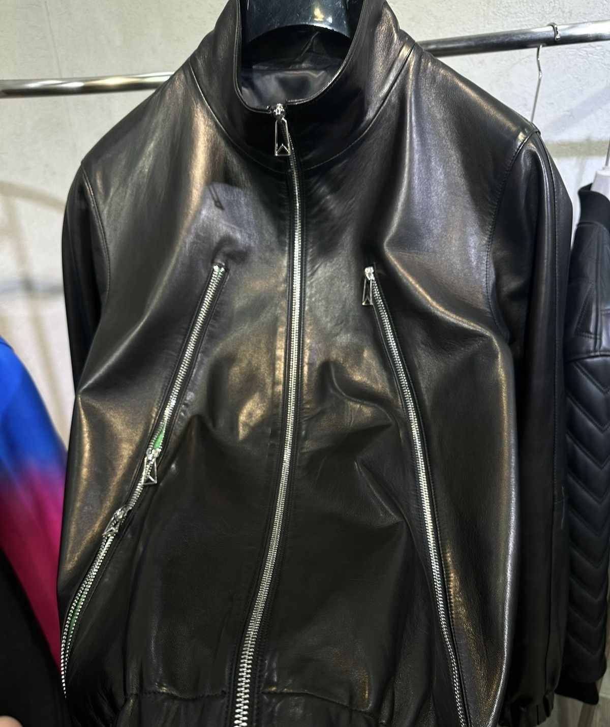 Other Real Sheep Leather Jacket size 170-190 Size US L / EU 52-54 / 3 - 2 Thumbnail