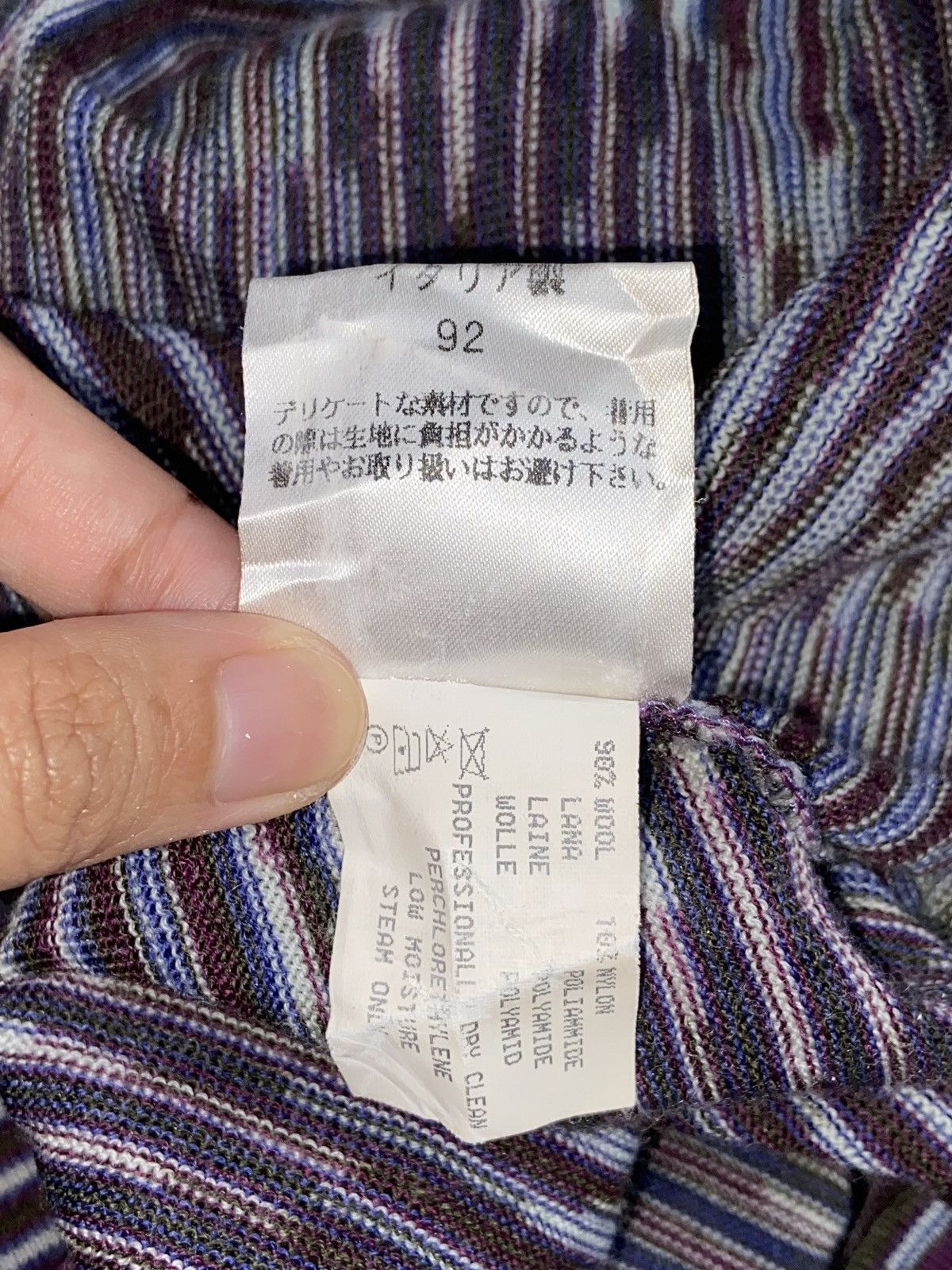 Missoni MISSONI Striped T-shirt Size US XS / EU 42 / 0 - 13 Thumbnail
