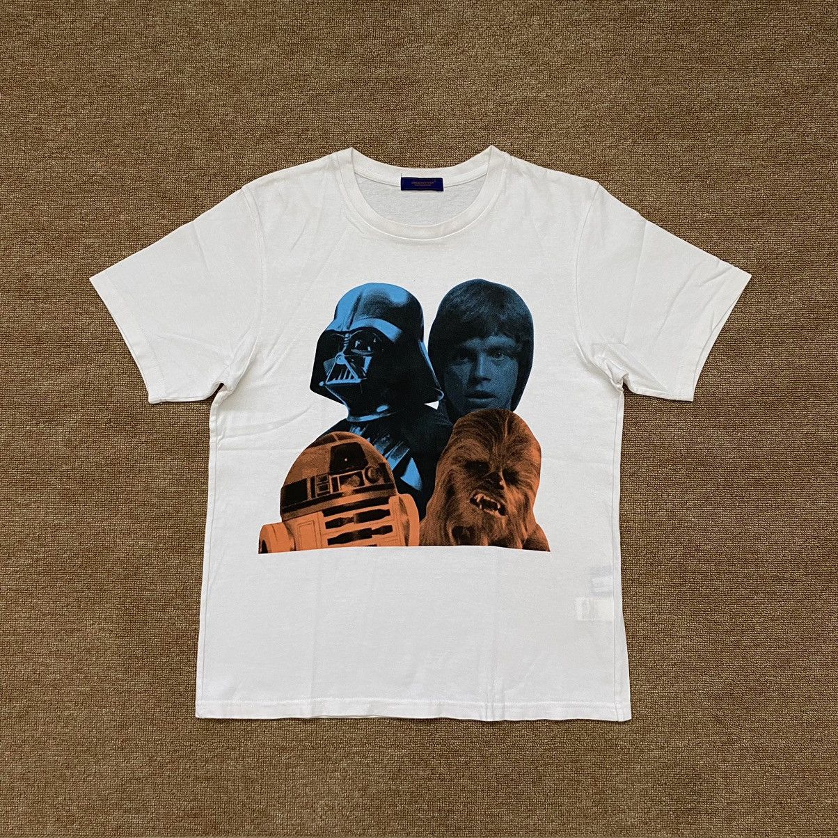 image of Jun Takahashi x Star Wars Undercover X Star Wars Lucas Film Tshirt in White, Men's (Size Small)