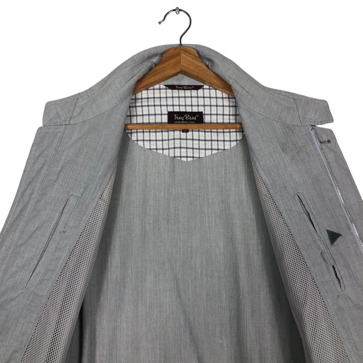 Japanese Brand 🔥Vintage Bomber Jacket Troy Bross Japan Issey Miyake Size US L / EU 52-54 / 3 - 14 Thumbnail