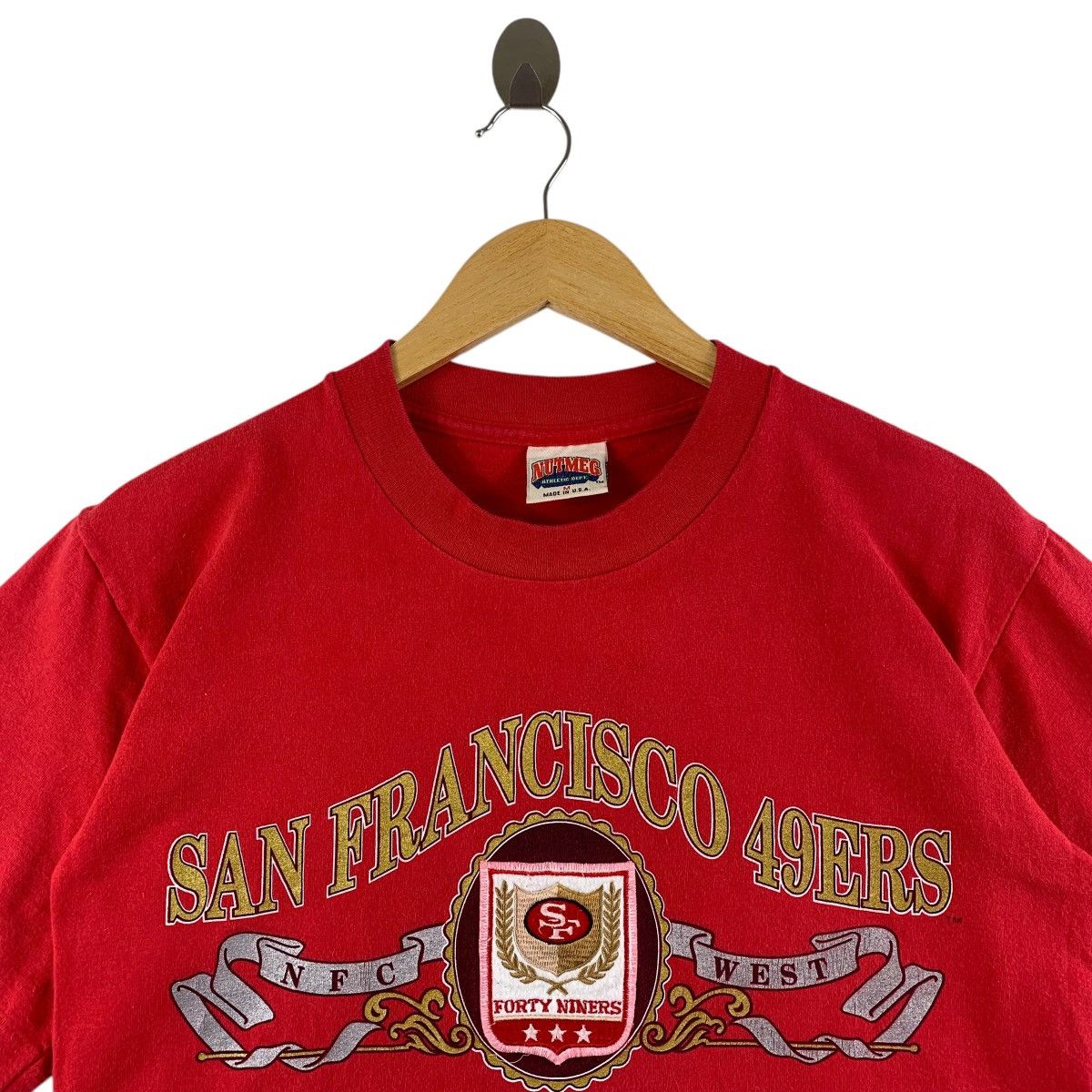 NFL × Vintage Vintage SAN FRANCISCO 49ERS Big logo print tee Size US M / EU 48-50 / 2 - 2 Thumbnail
