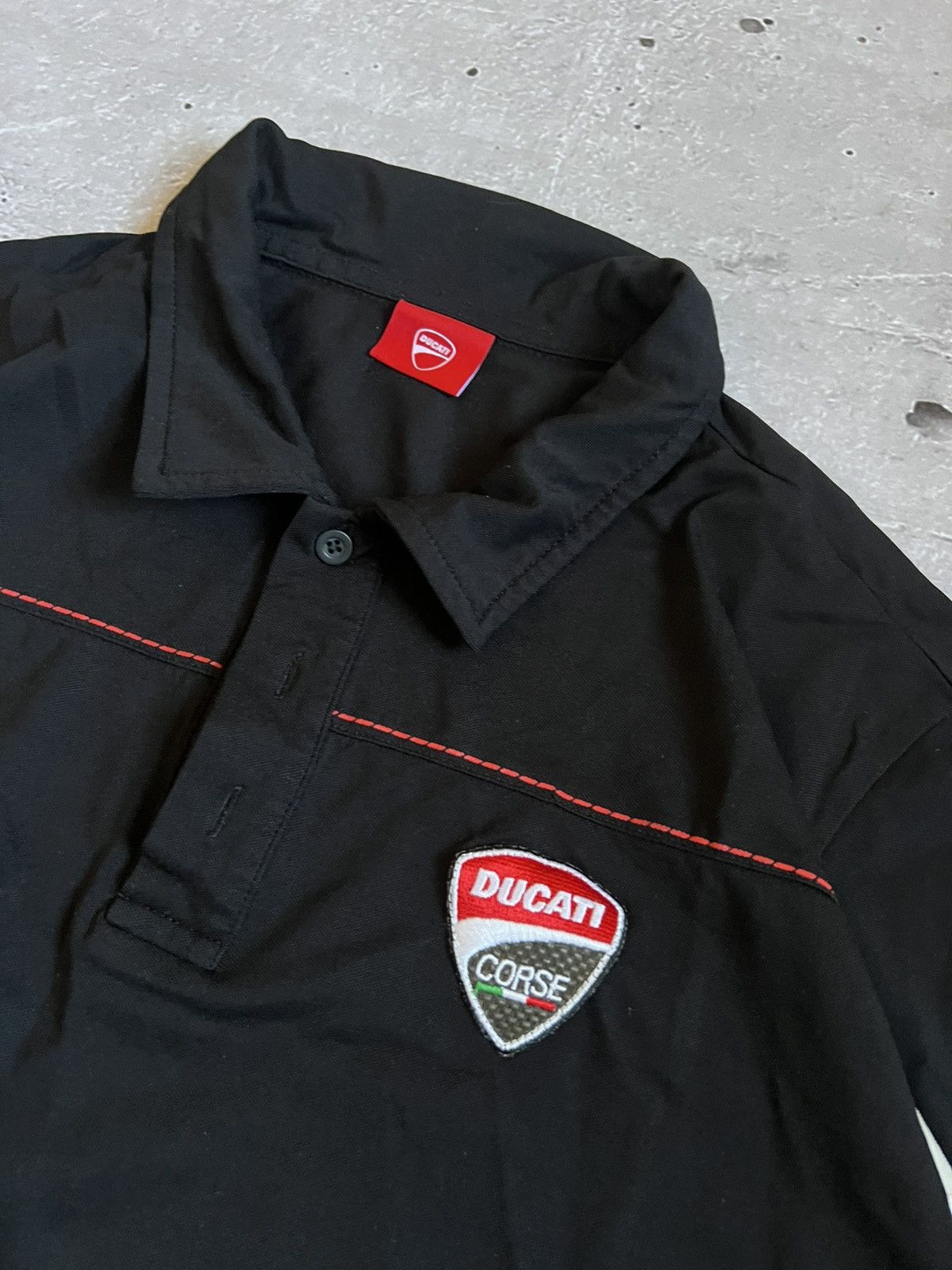 Ducati DUCATI Polo T-Shirt RARE Excellent Size L Size US L / EU 52-54 / 3 - 4 Thumbnail