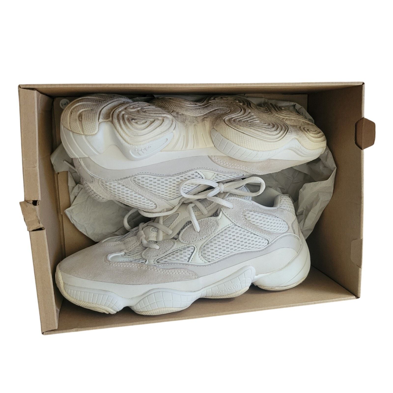 Adidas Adidas Yeezy 500 Bone White Men Sneakers Size 9 Size US 9.5 / EU 42-43 - 7 Thumbnail