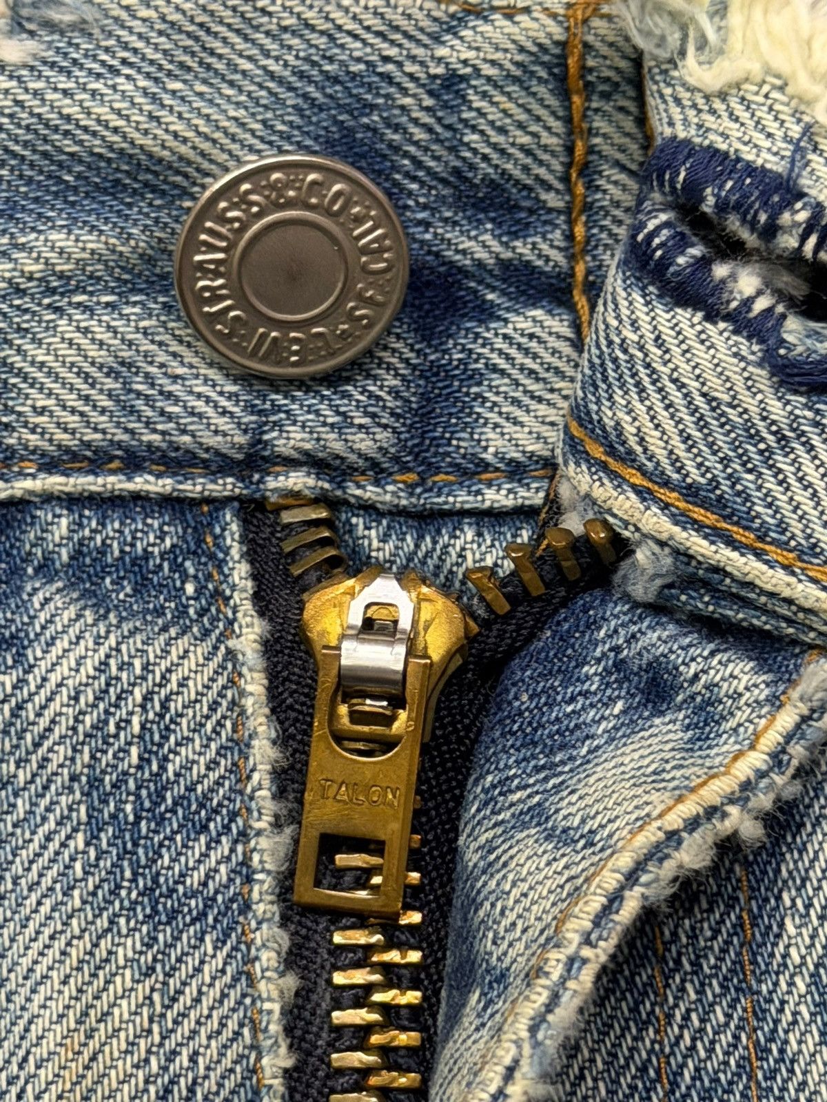 Levi's Vintage Clothing Vintage 90s Levi’s 502-XX Talon Big E Japan Selvedge | W28 Size US 28 / EU 44 - 14 Thumbnail