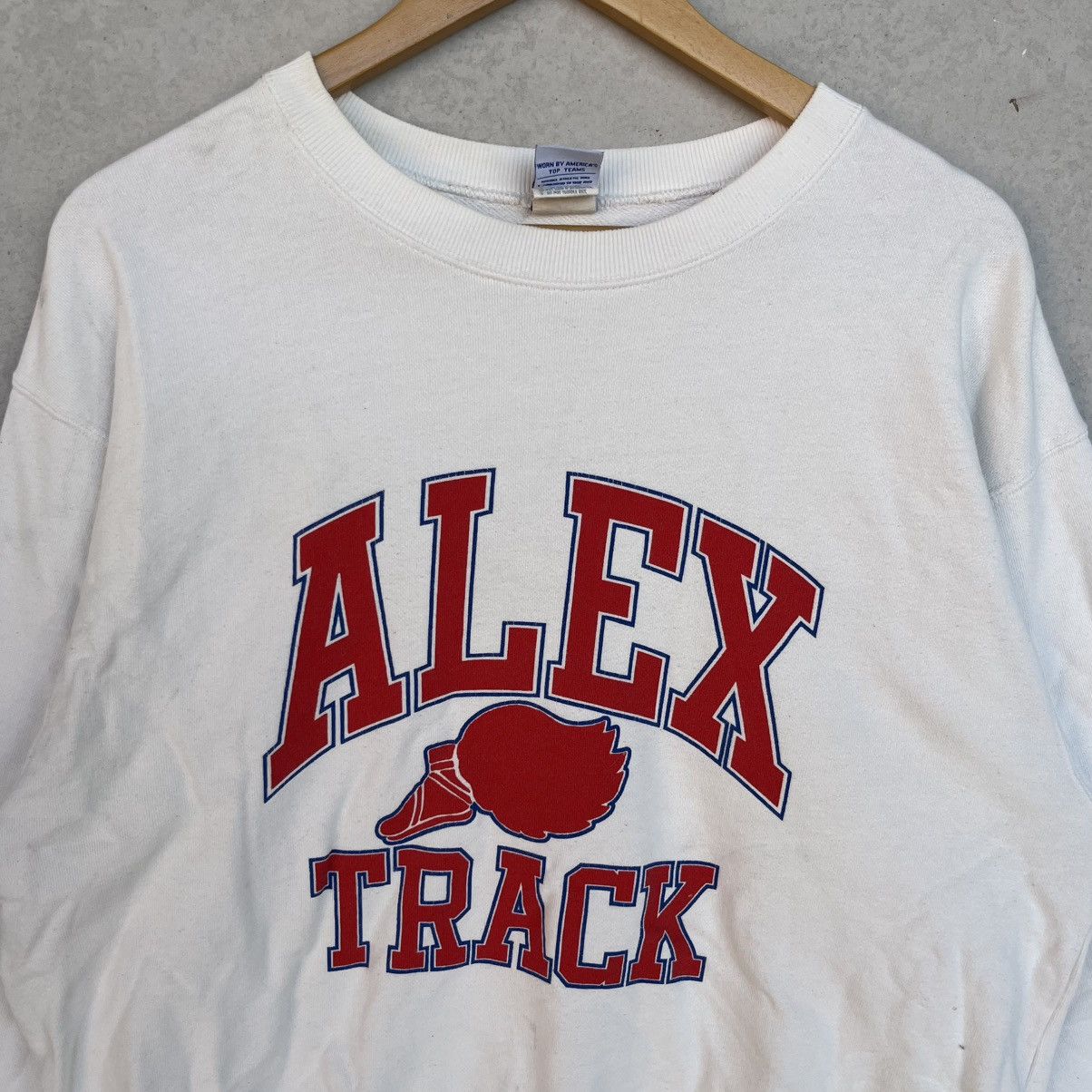 Other Vintage Russell Athletic 90s Alex Track White Size L Size US L / EU 52-54 / 3 - 4 Thumbnail