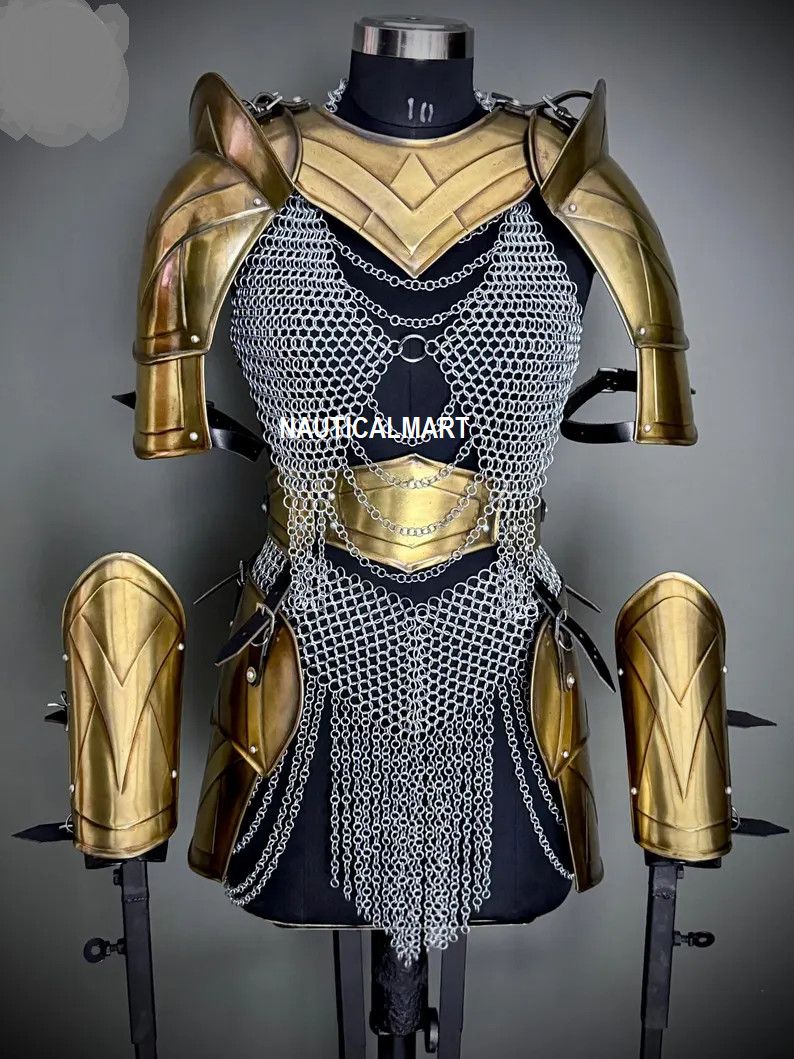 Other Brave Lady Steel Cuirass Armor Size ONE SIZE - 2 Thumbnail