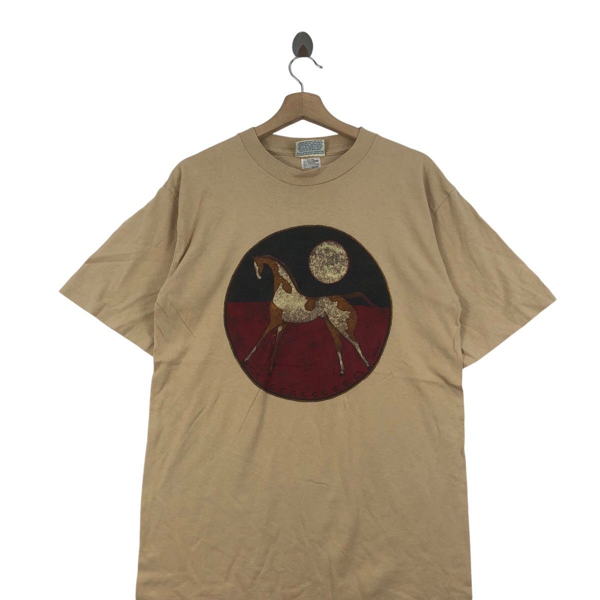 Other Vintage ART Horse Painting Made In Usa T-Shirt Size US M / EU 48-50 / 2 - 2 Thumbnail