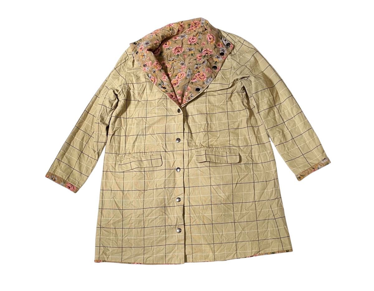 Yohji Yamamoto Vintage yohji yamamoto y’s reversible flowers jacket Size US M / EU 48-50 / 2 - 2 Thumbnail