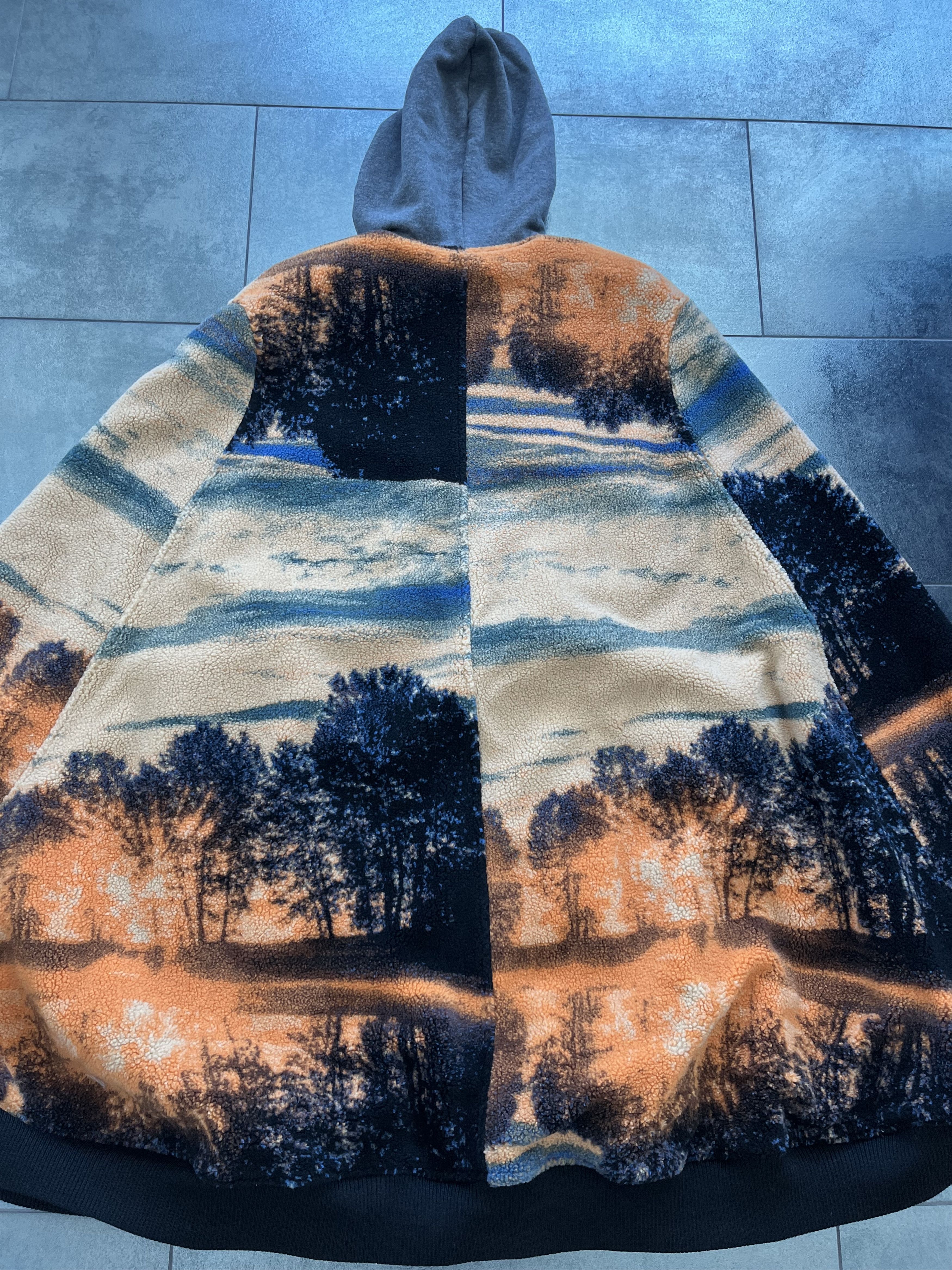 Other Paris Designer Koche Reversible Nylon Fleece Bomber Cape Size US M / EU 48-50 / 2 - 13 Thumbnail