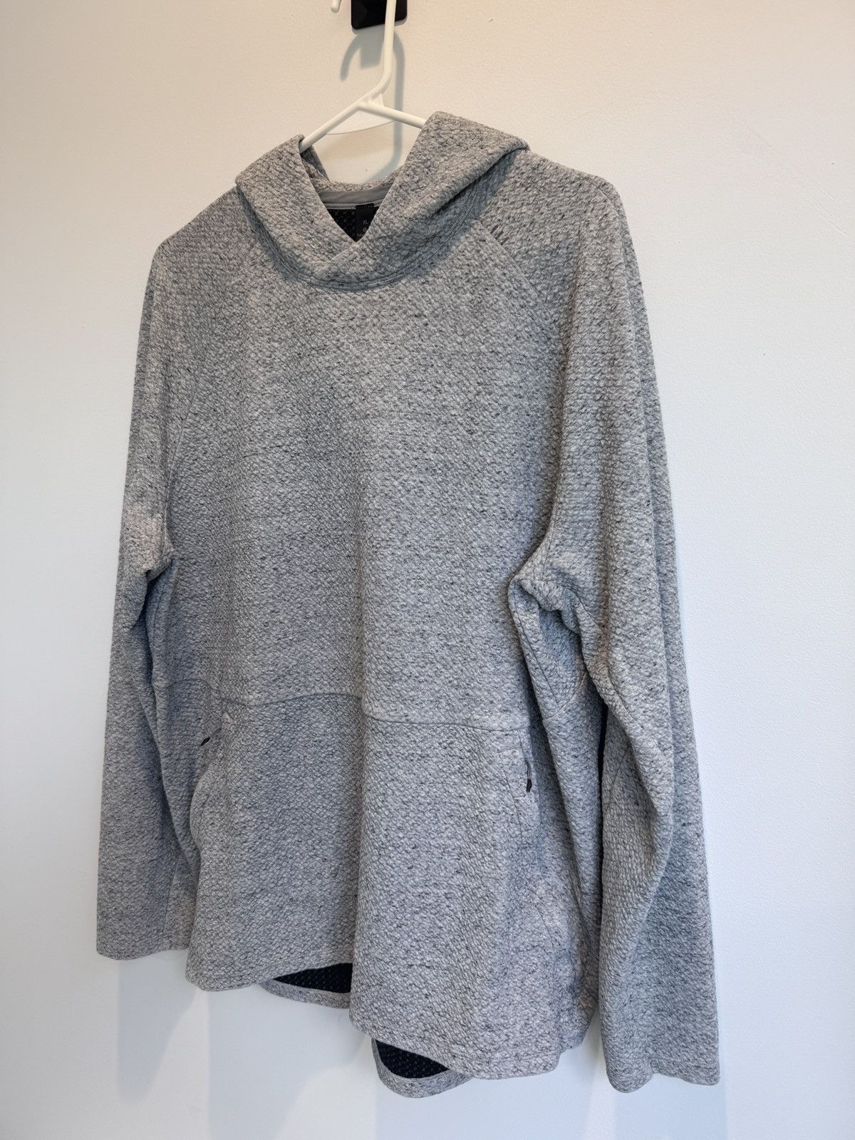 Lululemon Lululemon Mens At Ease Light Heather Grey Hoodie Size XL Size US XL / EU 56 / 4 - 3 Thumbnail