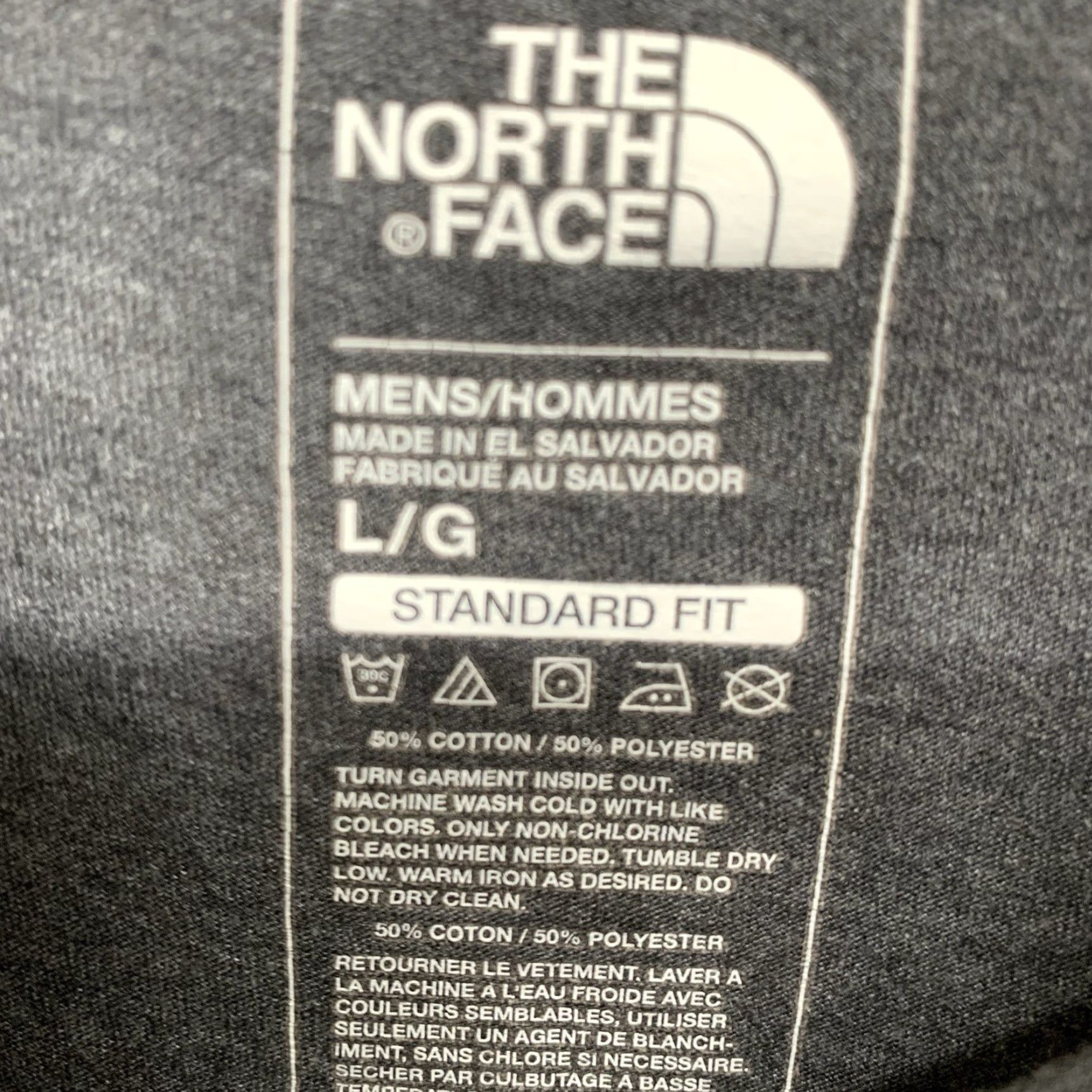 The North Face The North Face Men T-Shirt L Gray Logo Short Sleeve Crew Neck Tee Lightweight All Seasons Casual Sports Size US L / EU 52-54 / 3 - 6 Thumbnail