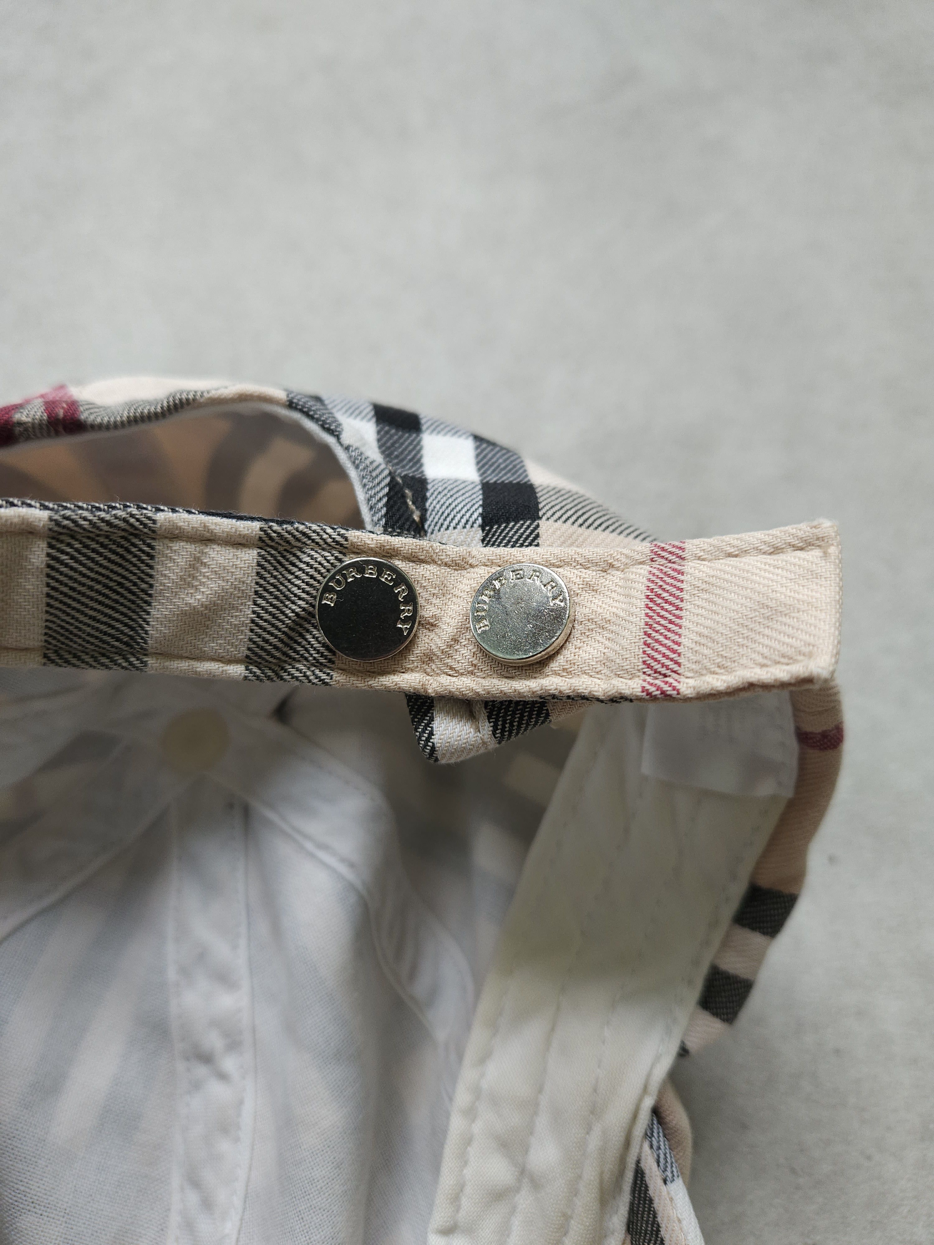 Burberry Vintage y2k burberry nova check hat cap Size ONE SIZE - 8 Thumbnail