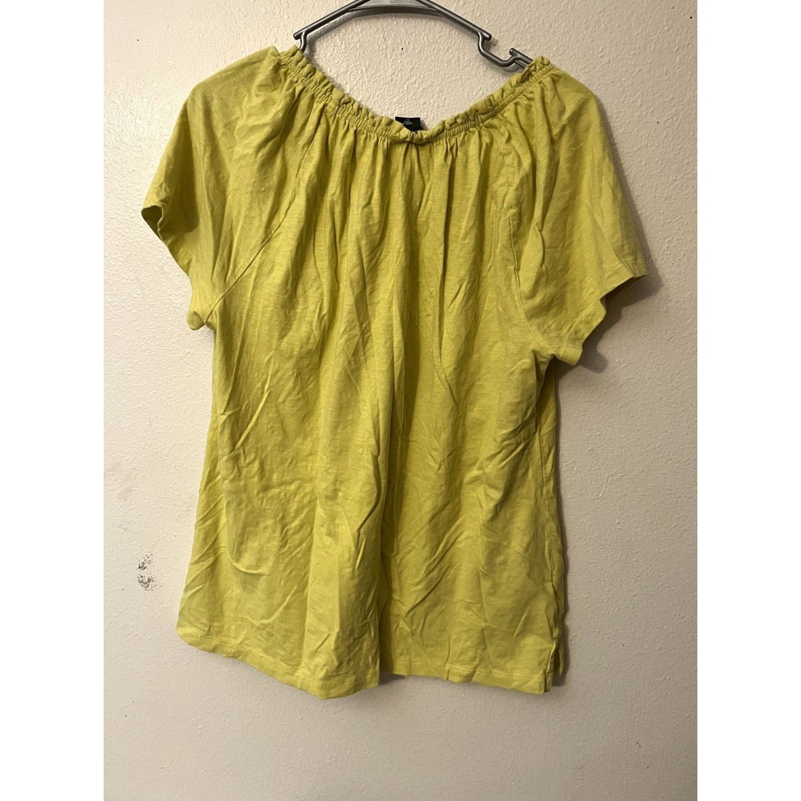 Eddie Bauer Eddie Bauer Tunic Top XL Green Boho Embroidery Tie Neck EUC Casual Shirt Womens XL Green Bohemian Cottagecore 100% Cotton Knit Size XL / US 12-14 / IT 48-50 - 2 Thumbnail