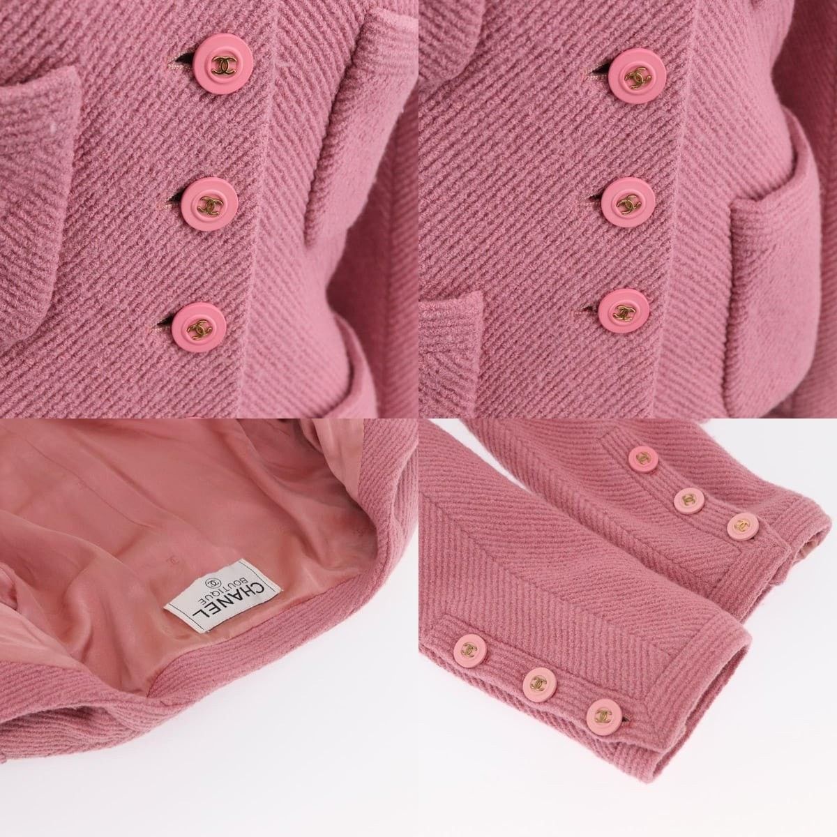 Chanel Chanel Tweed Jacket Size US XXS / EU 40 - 4 Thumbnail