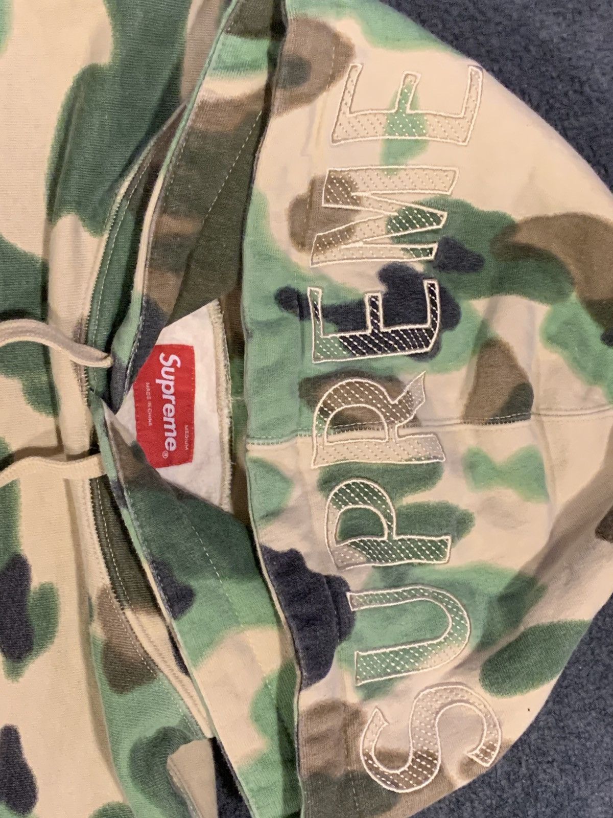 Designer × Supreme SUPREME OVERDYED HOODIE SS20 Size US M / EU 48-50 / 2 - 6 Thumbnail