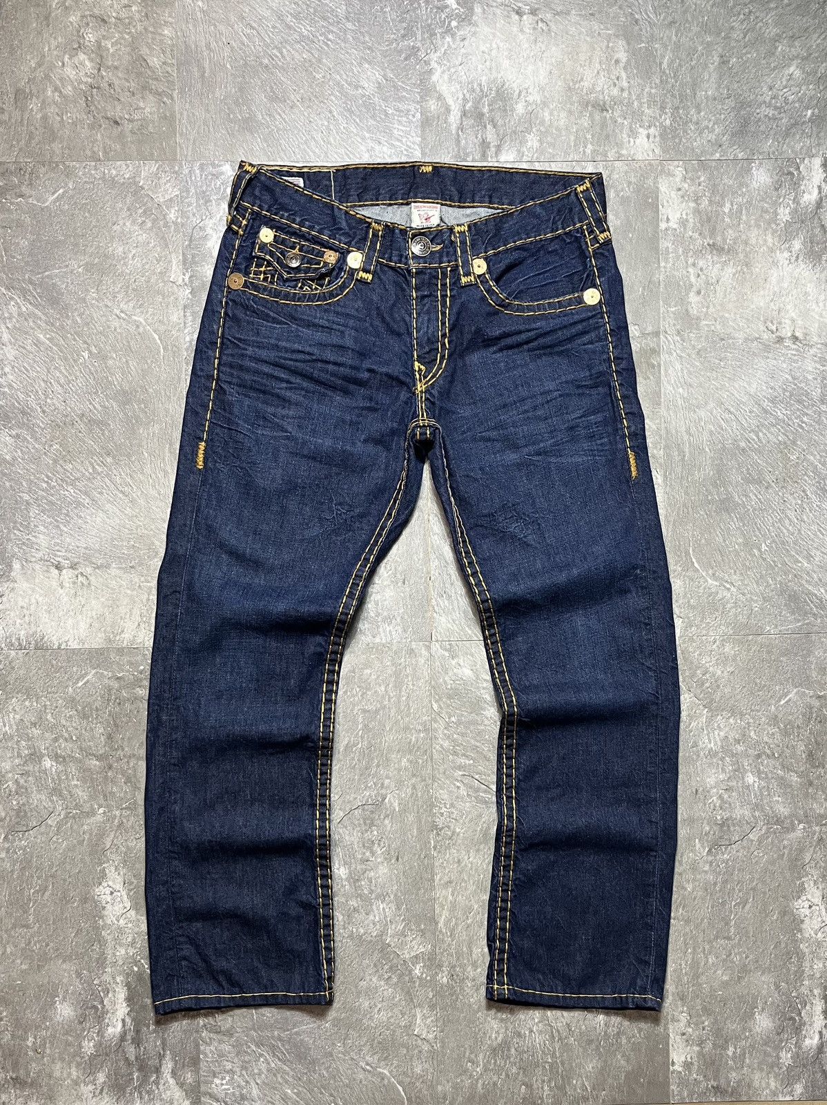 True Religion True Religion Vintage Ricky Super T Denim Jeans Y2K Blue Size US 36 / EU 52 - 5 Thumbnail