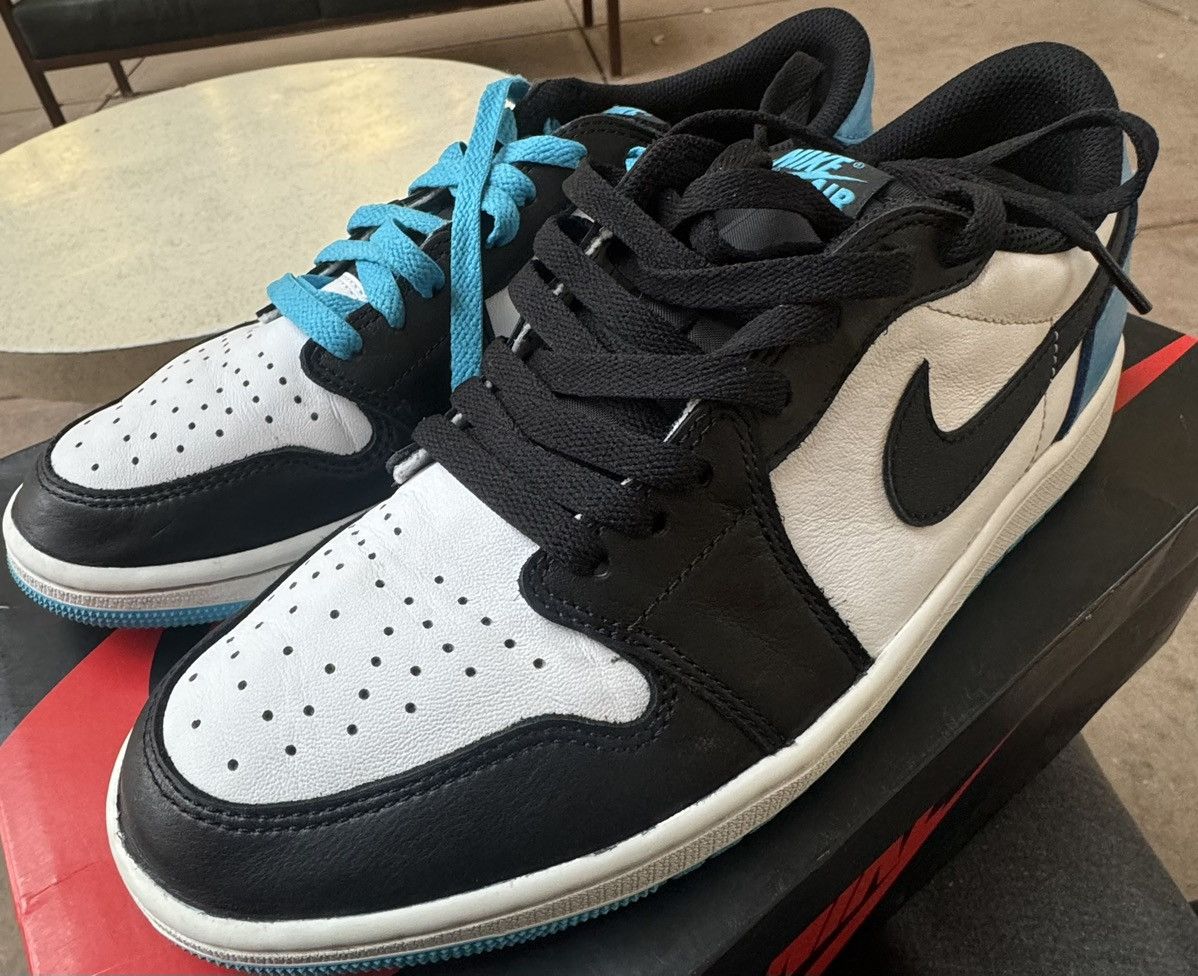 Nike Air Jordan 1 Low “Powder Blue” – Size 10.5 Size US 10.5 / EU 43-44 - 5 Thumbnail