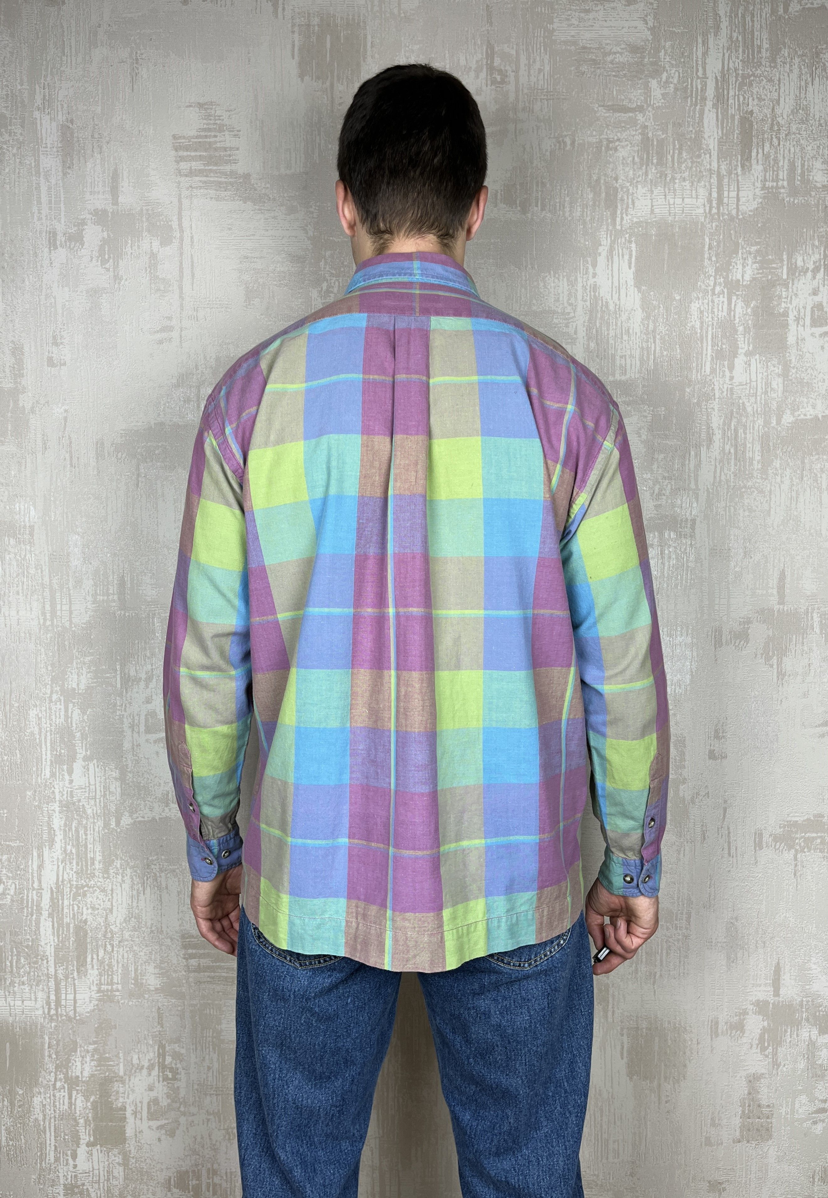 Missoni Missoni Sport Long Sleeve Check Shirt Pocket Plaid Size US M / EU 48-50 / 2 - 15 Thumbnail