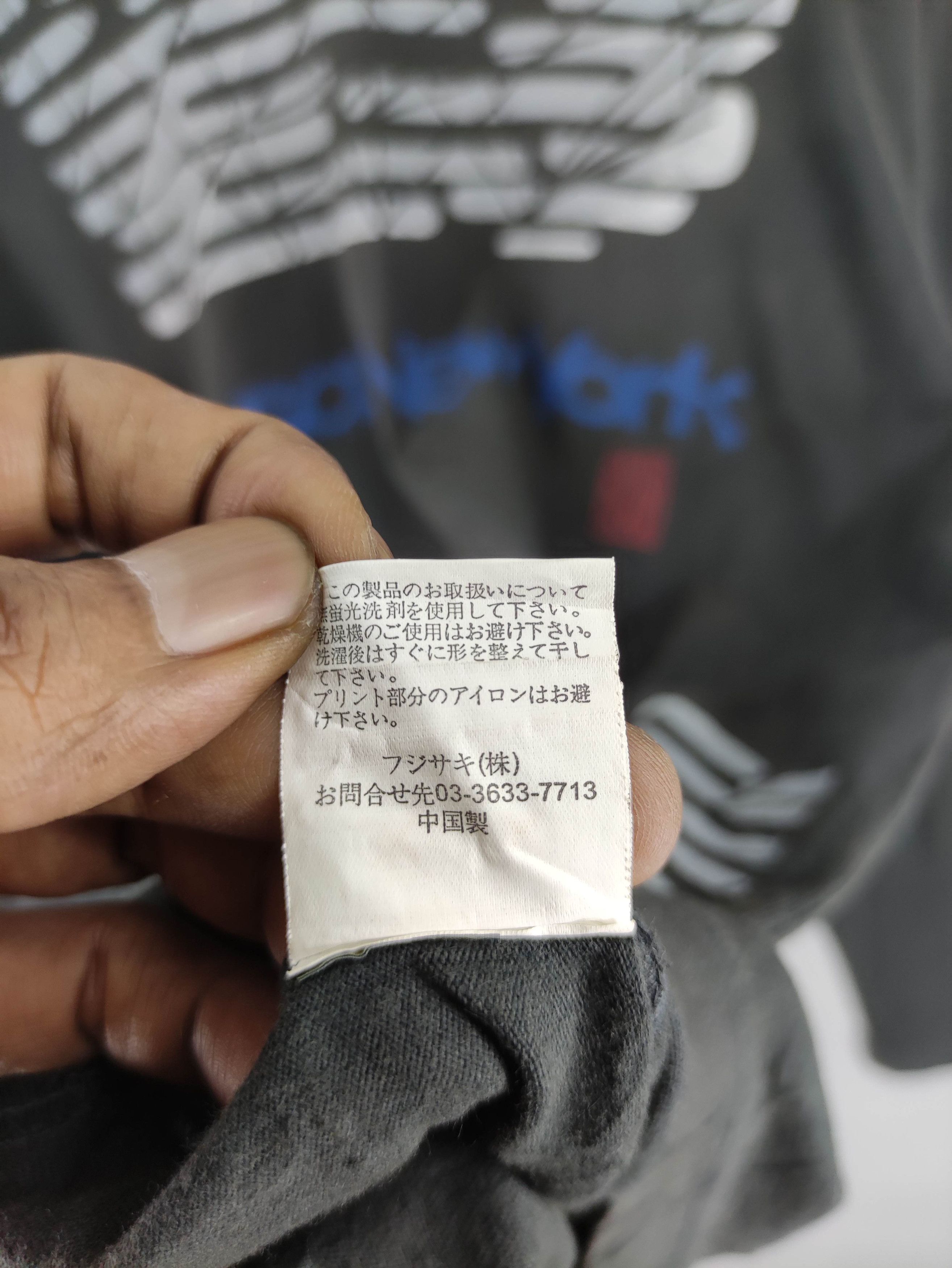 Kansai Yamamoto Vintage kansai New York Long Sleeve Shirt Tee Size US L / EU 52-54 / 3 - 7 Thumbnail