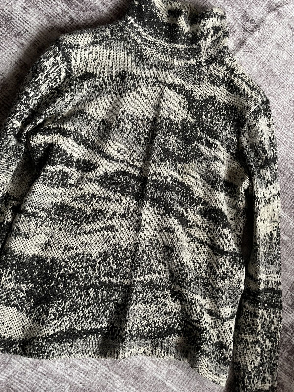 Raf Simons Raf Simons AW02 Digi Camo Virginia Creeper Sweater Size US M / EU 48-50 / 2 - 9 Thumbnail