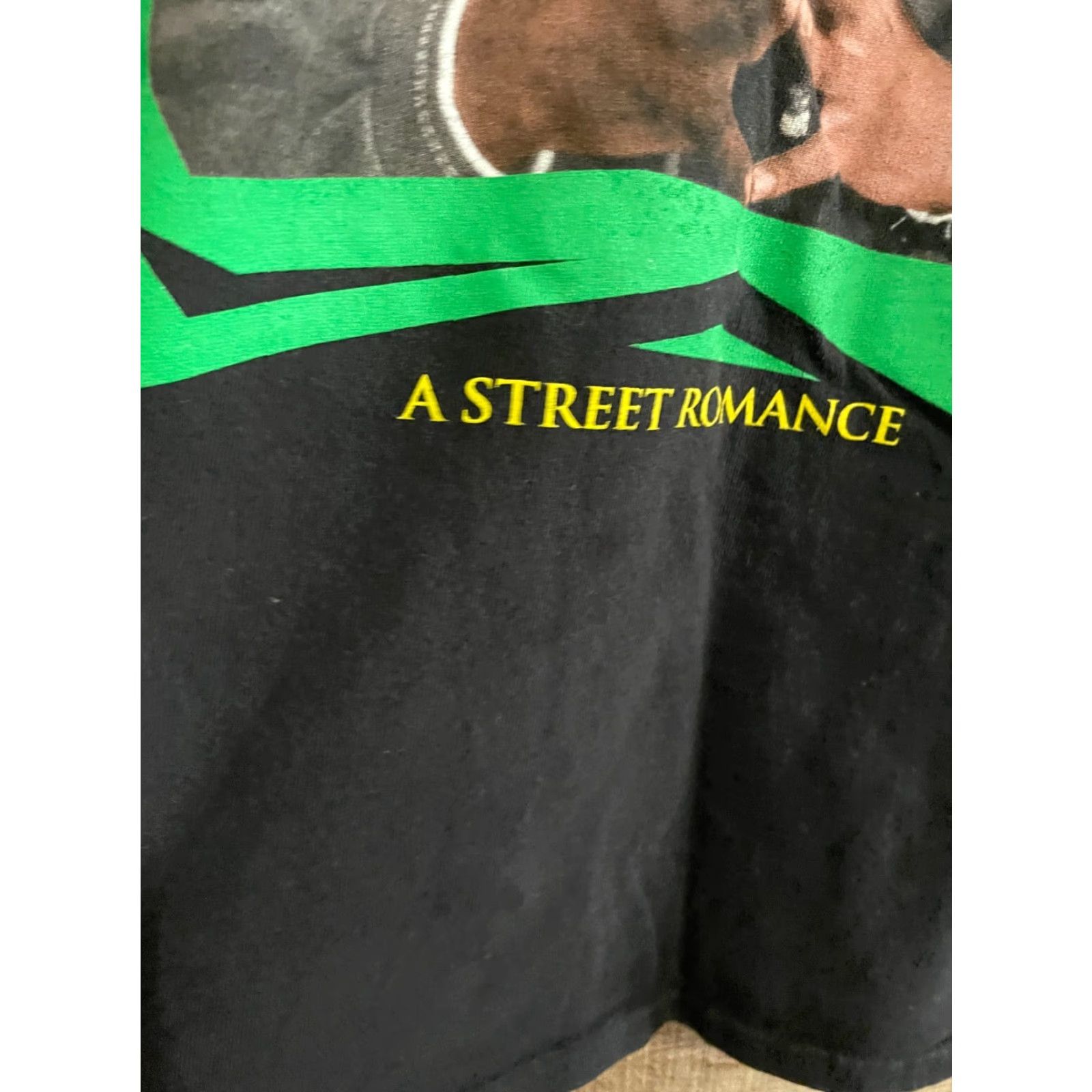 Vintage Poetic Justice T-Shirt Graphic Print Men's 4XL Black Short Sleeves Crew Neck Size US XXL / EU 58 / 5 - 2 Thumbnail