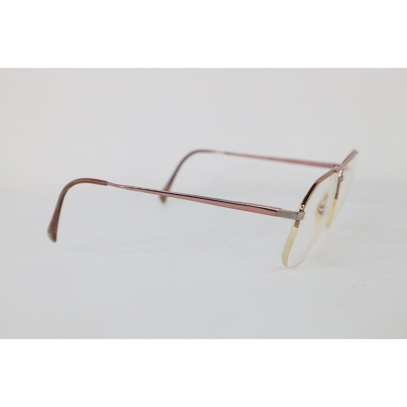 Vintage Vintage Caravaggio Eyewear Half Frame Aviator Eyeglasses Size ONE SIZE - 3 Thumbnail