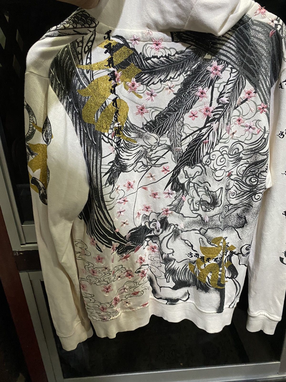 Dragonfly Japanese Dragon Graphic Hoodie Size US L / EU 52-54 / 3 - 7 Thumbnail