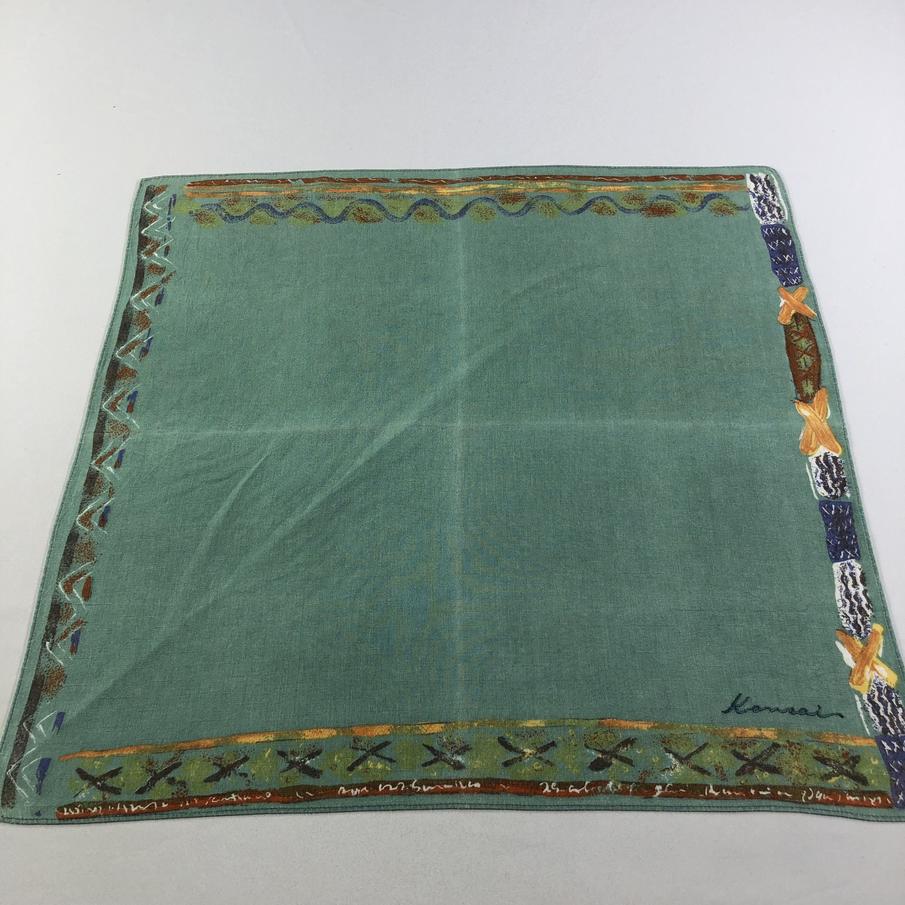 Kansai Yamamoto Kansai Handkerchief Neckerchief Bandana H1787 Size ONE SIZE - 2 Thumbnail