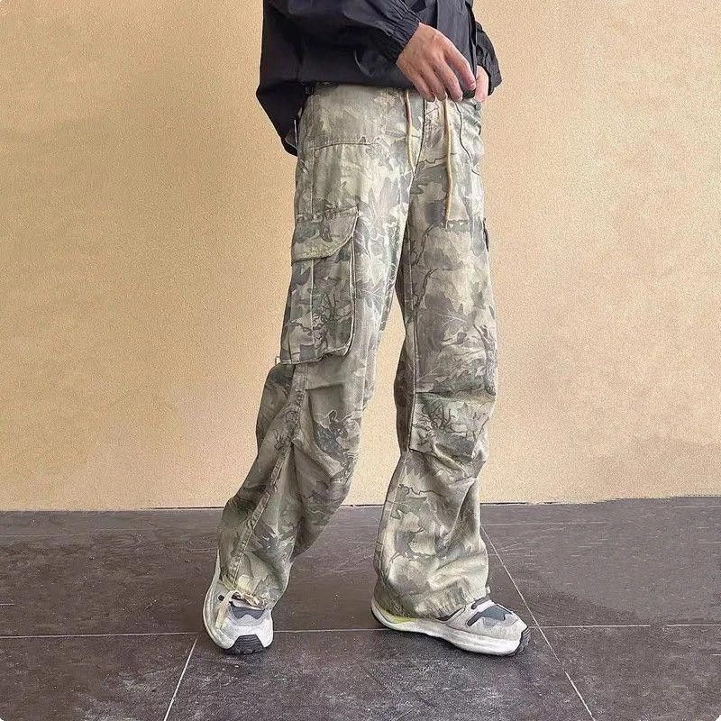 Vintage Camouflage Baggy Cargo Pants Size US 30 / EU 46 - 3 Thumbnail