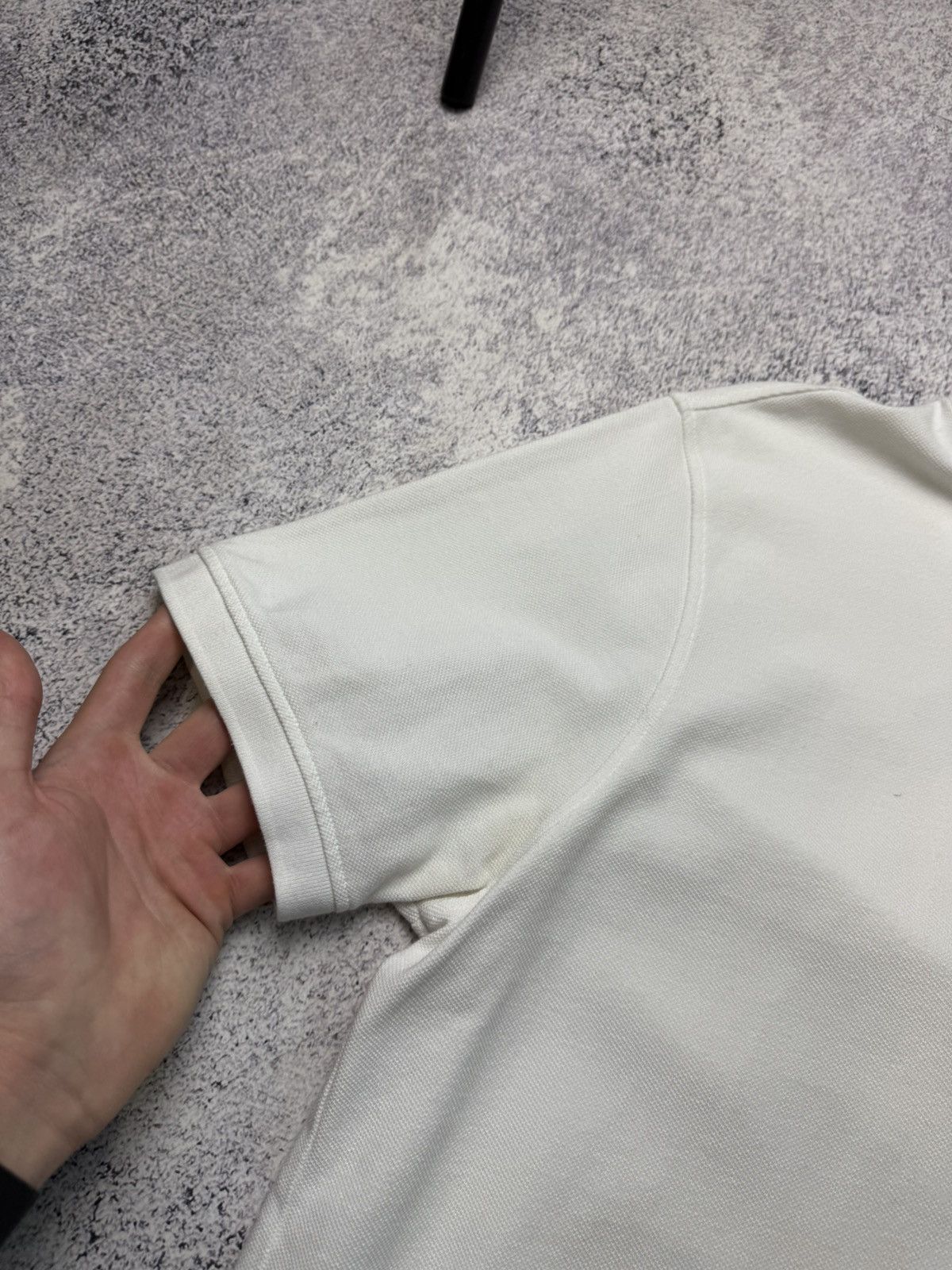 Kenzo Kenzo White Polo Shirt Size L Size US L / EU 52-54 / 3 - 5 Thumbnail
