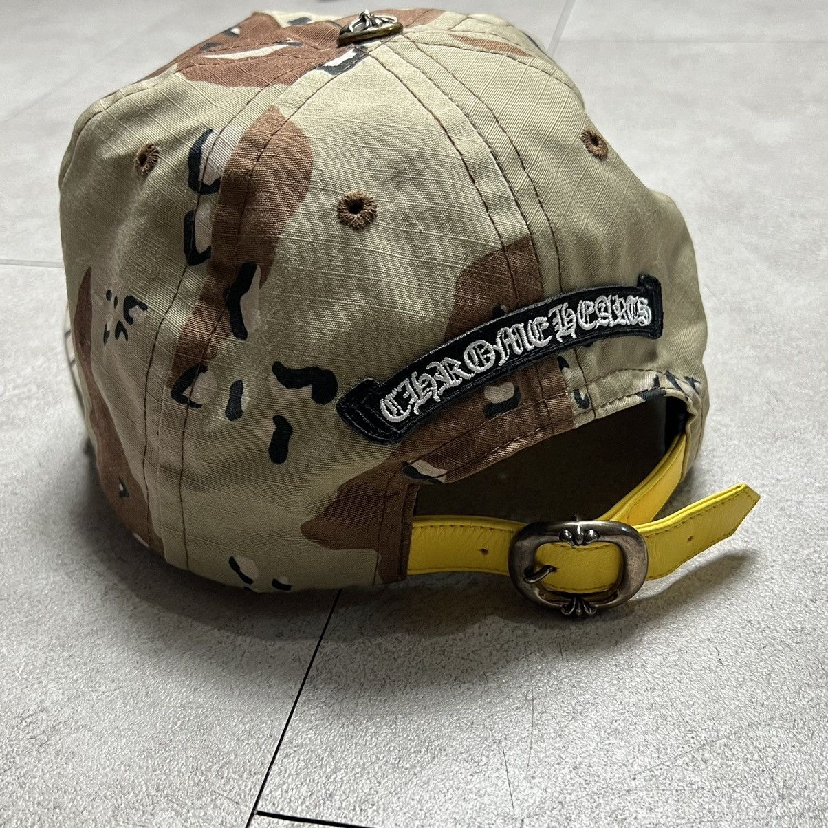 Chrome hearts Sex Records Leather Camo Cap Hat