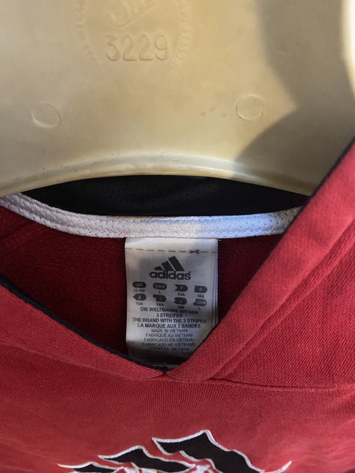 Adidas Vintage adidas hoodie Size US S / EU 44-46 / 1 - 4 Thumbnail