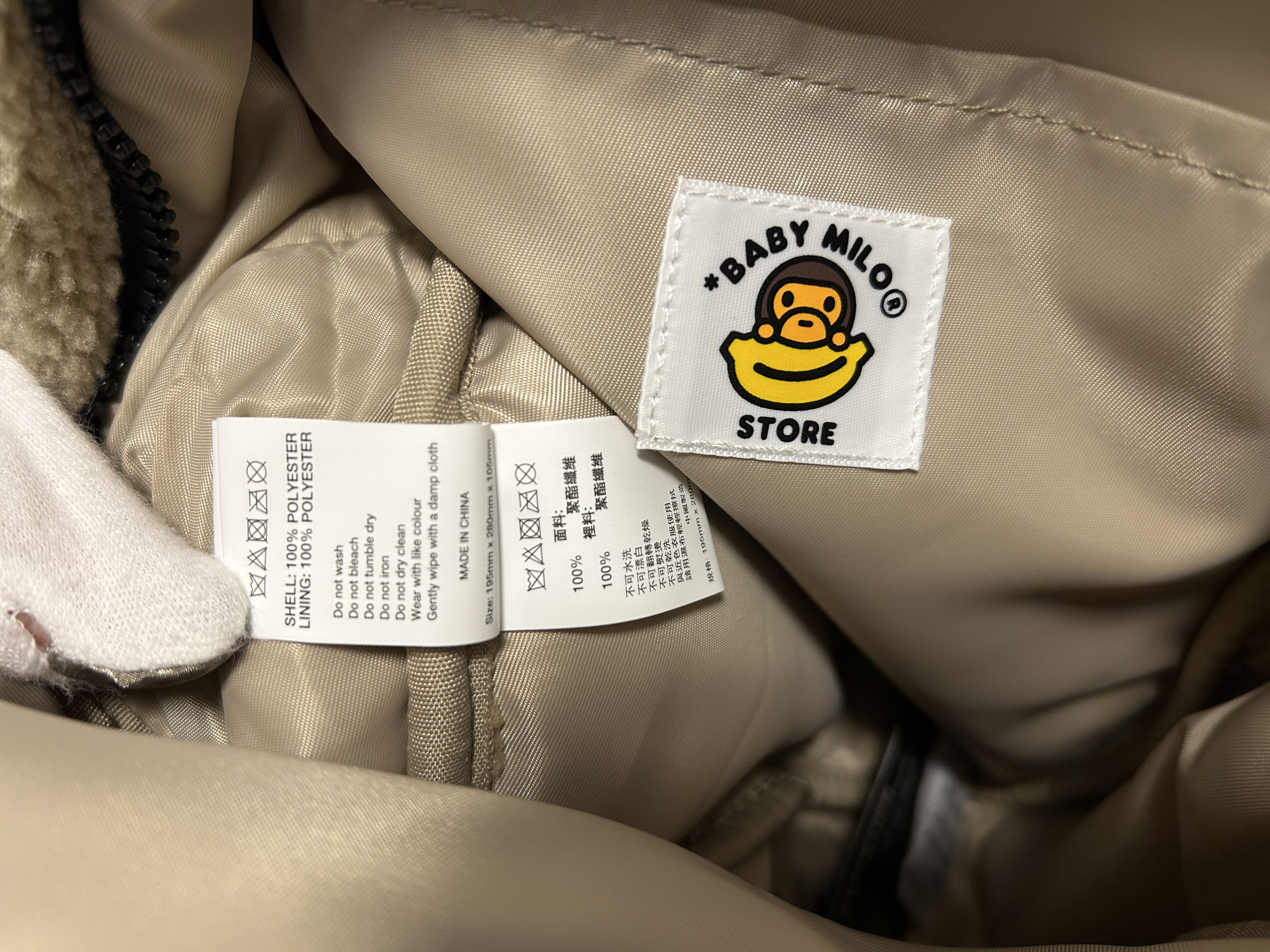 Bape BABY MILO MINI FUR BACKPACK Size ONE SIZE - 4 Thumbnail