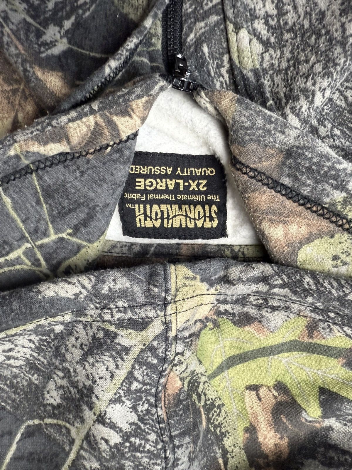 Carhartt Crazy Vintage Y2K Realtree Camo Zip Hoodie Carhartt Style Size US XXL / EU 58 / 5 - 12 Thumbnail